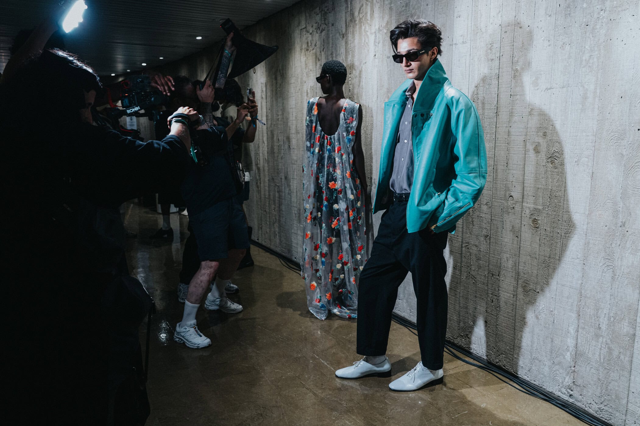 Willy Chavarria Spring 2027 Men's Fashion Show Backstage