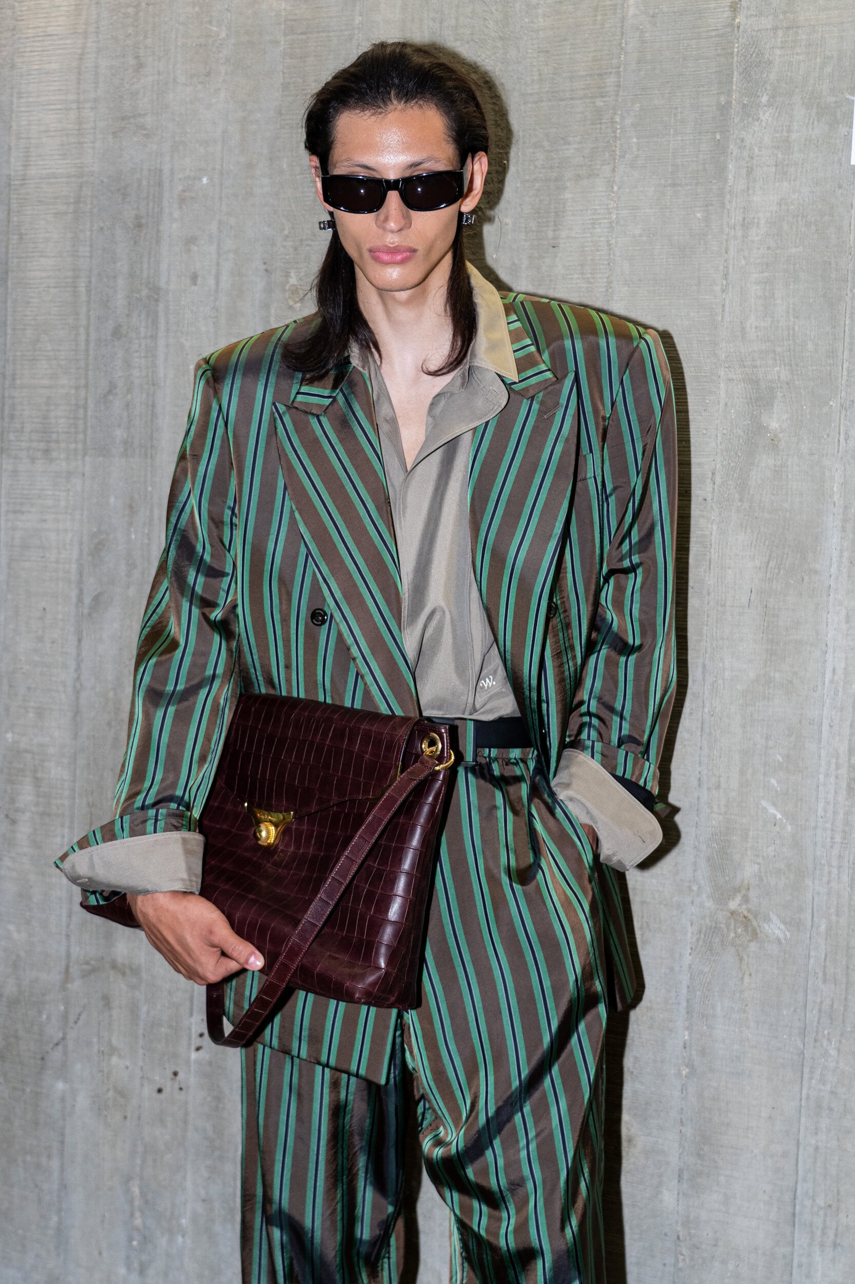 Willy Chavarria Spring 2027 Men's Fashion Show Backstage