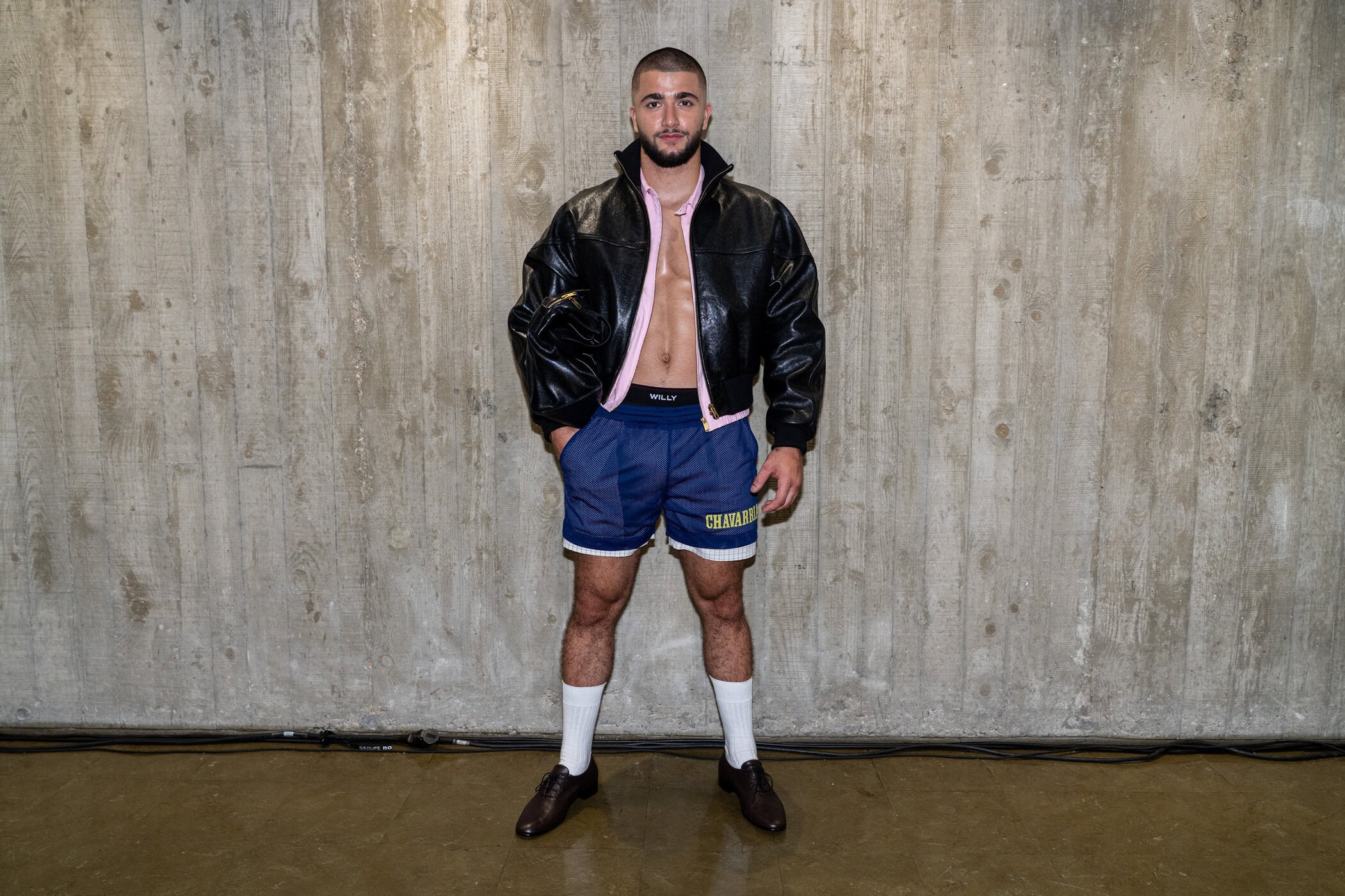 Willy Chavarria Spring 2027 Men's Fashion Show Backstage