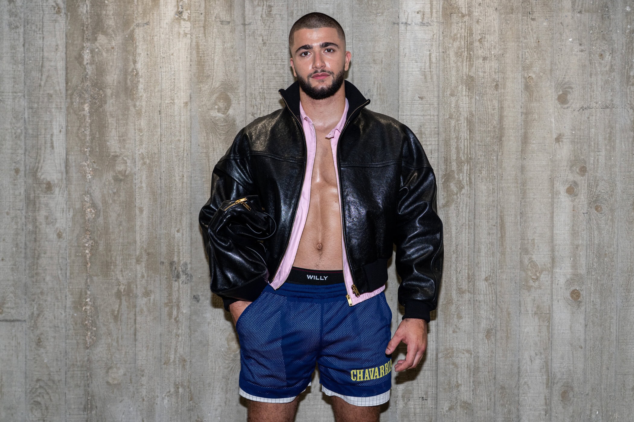 Willy Chavarria Spring 2027 Men's Fashion Show Backstage