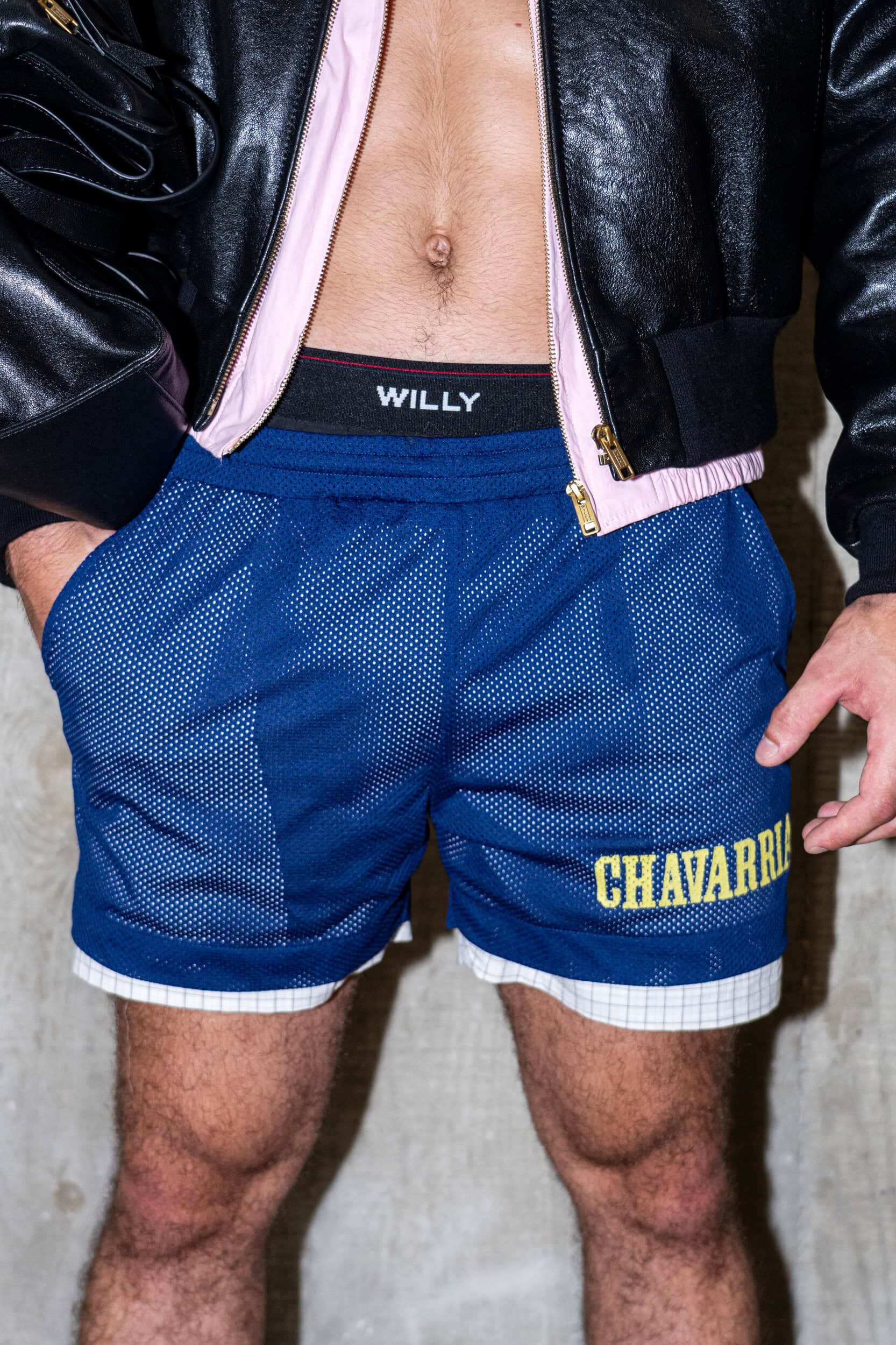 Willy Chavarria Spring 2027 Men's Fashion Show Backstage