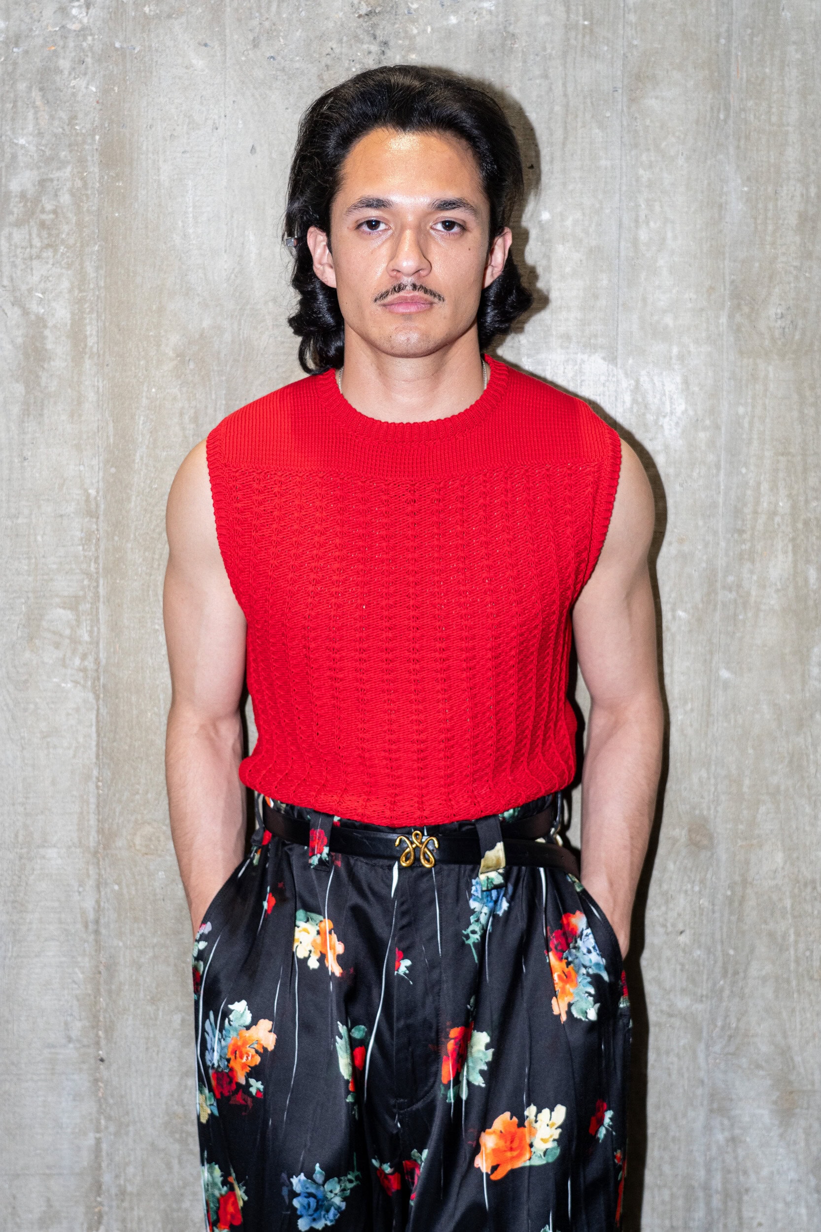 Willy Chavarria Spring 2027 Men's Fashion Show Backstage