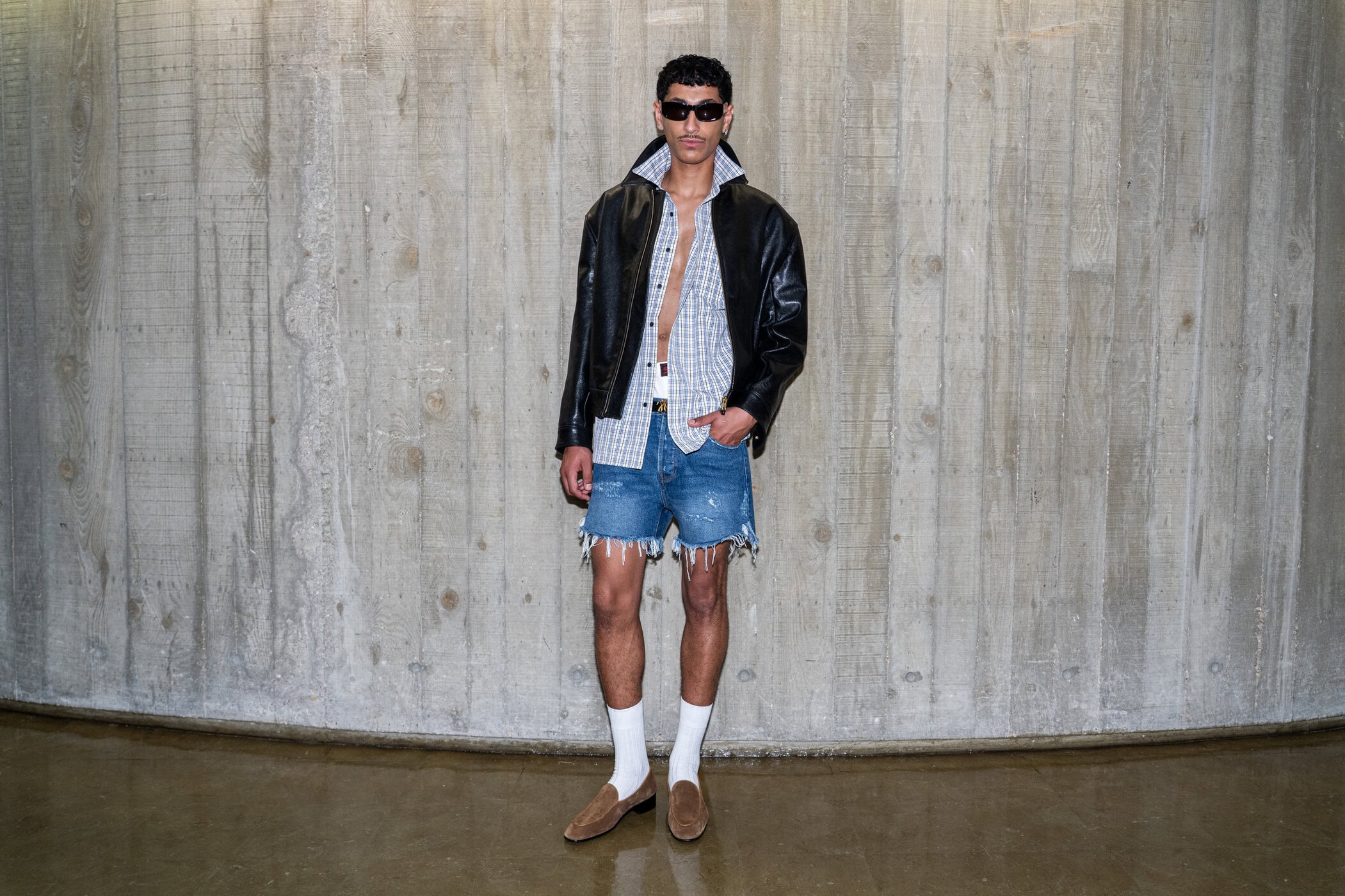 Willy Chavarria Spring 2027 Men's Fashion Show Backstage