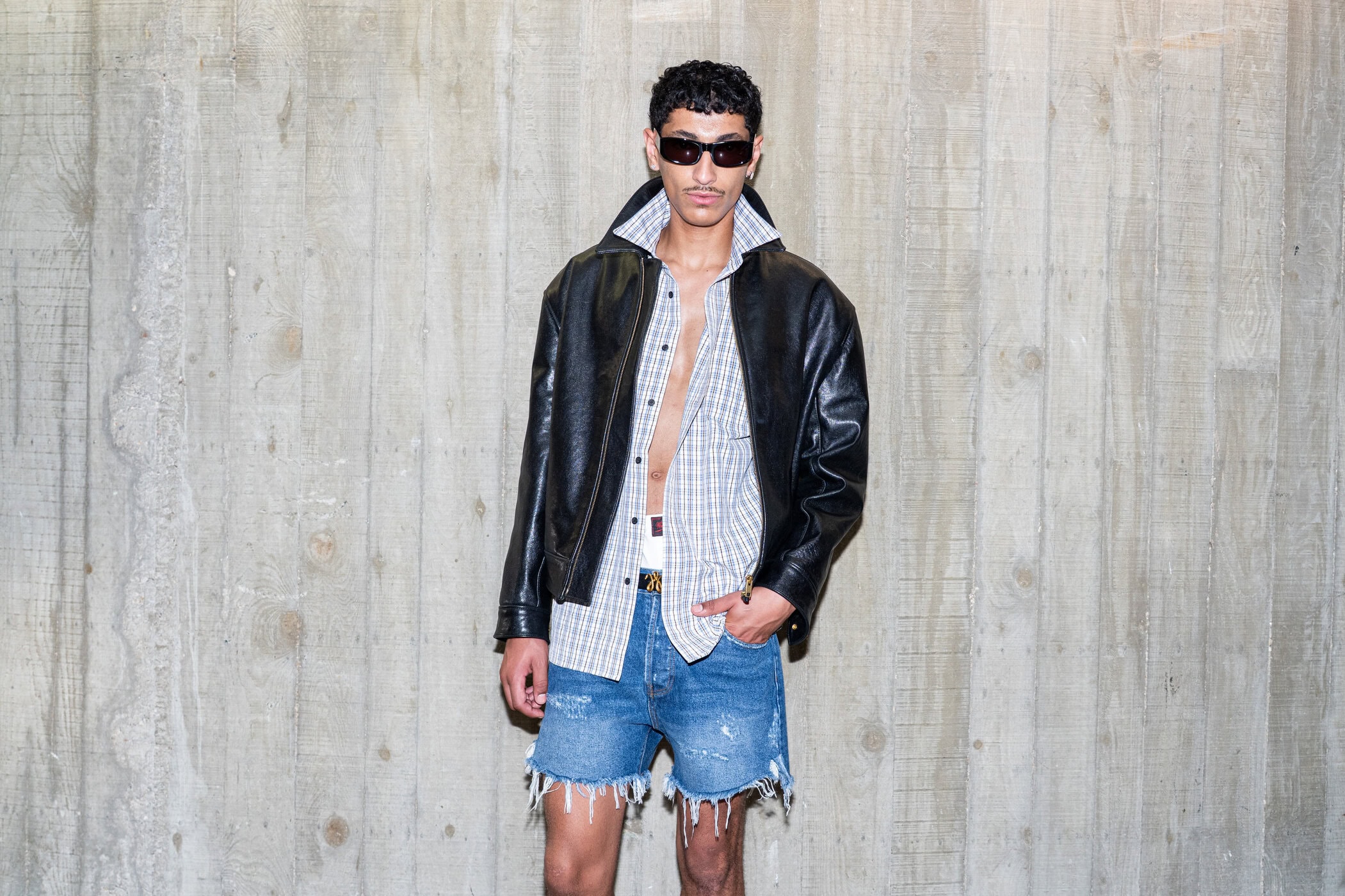 Willy Chavarria Spring 2027 Men's Fashion Show Backstage