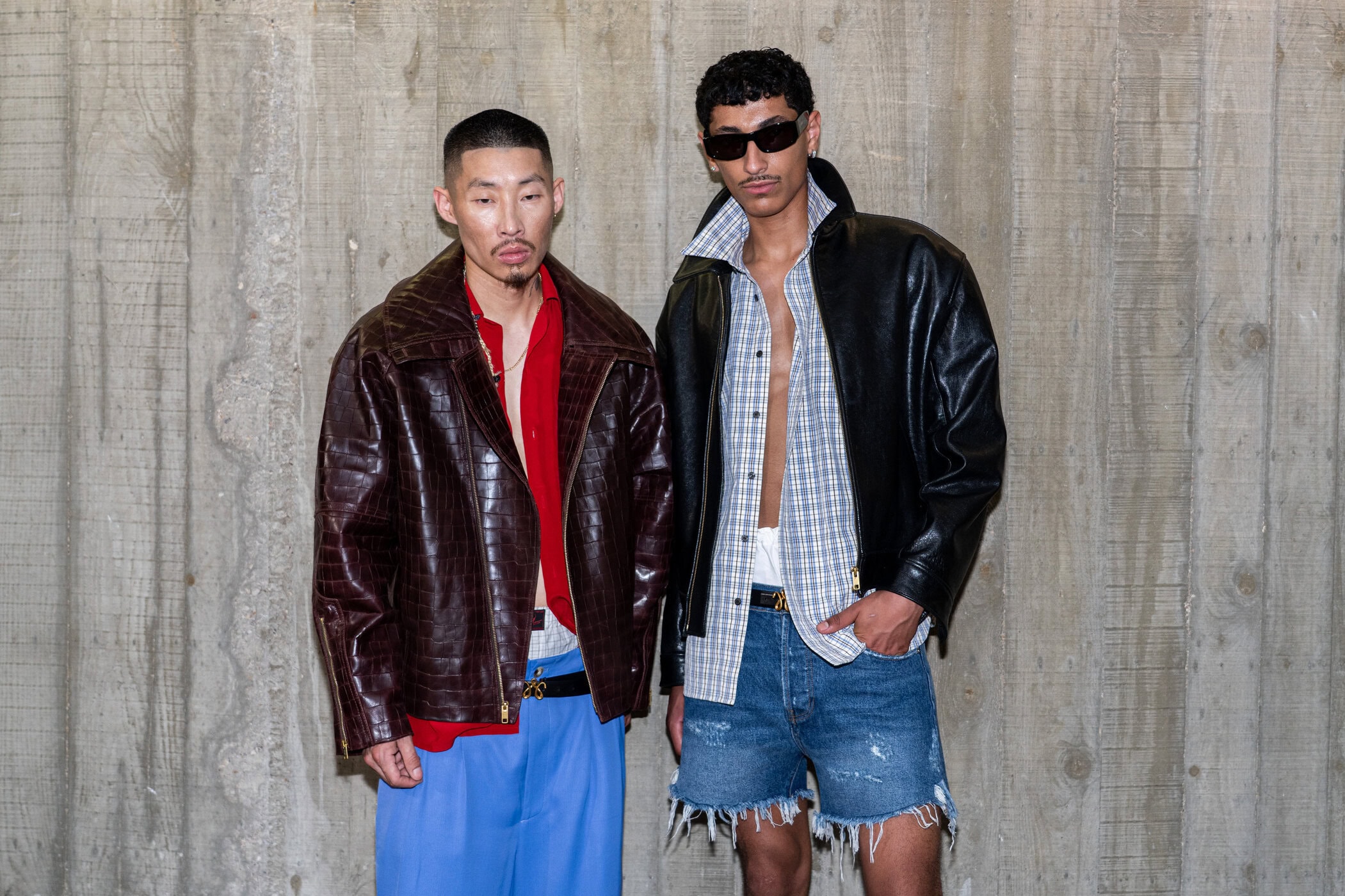 Willy Chavarria Spring 2027 Men's Fashion Show Backstage