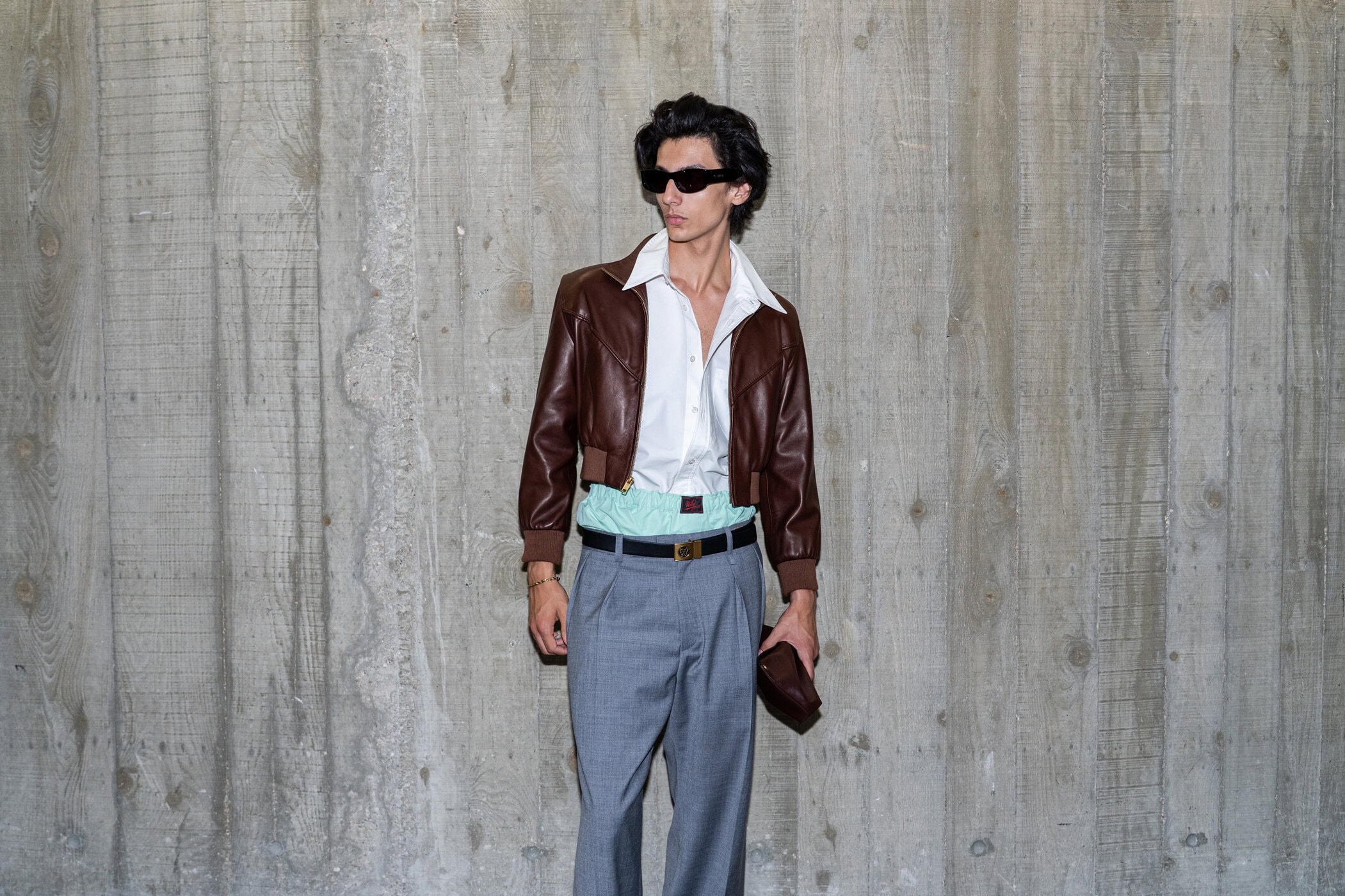Willy Chavarria Spring 2027 Men's Fashion Show Backstage