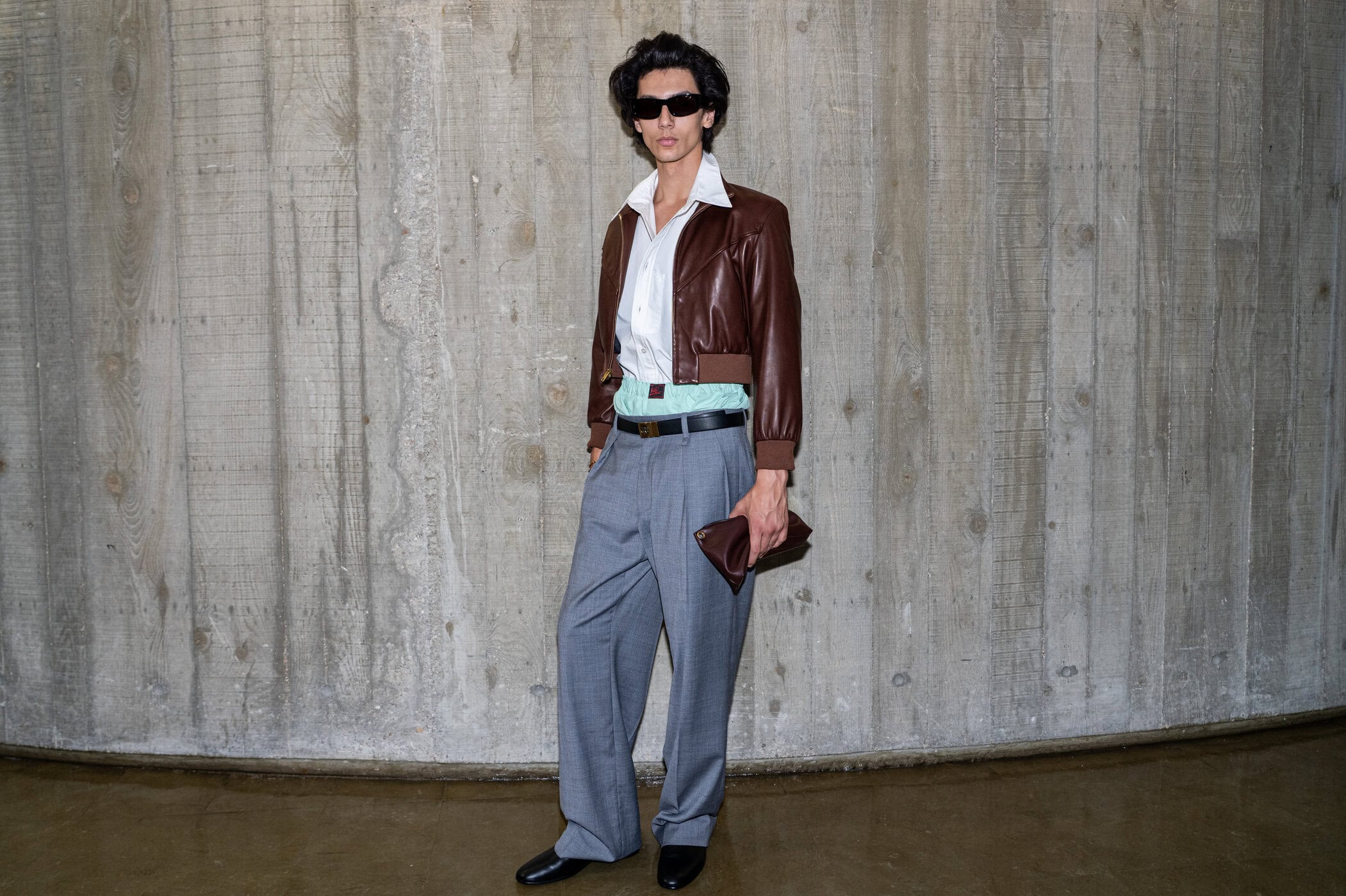 Willy Chavarria Spring 2027 Men's Fashion Show Backstage