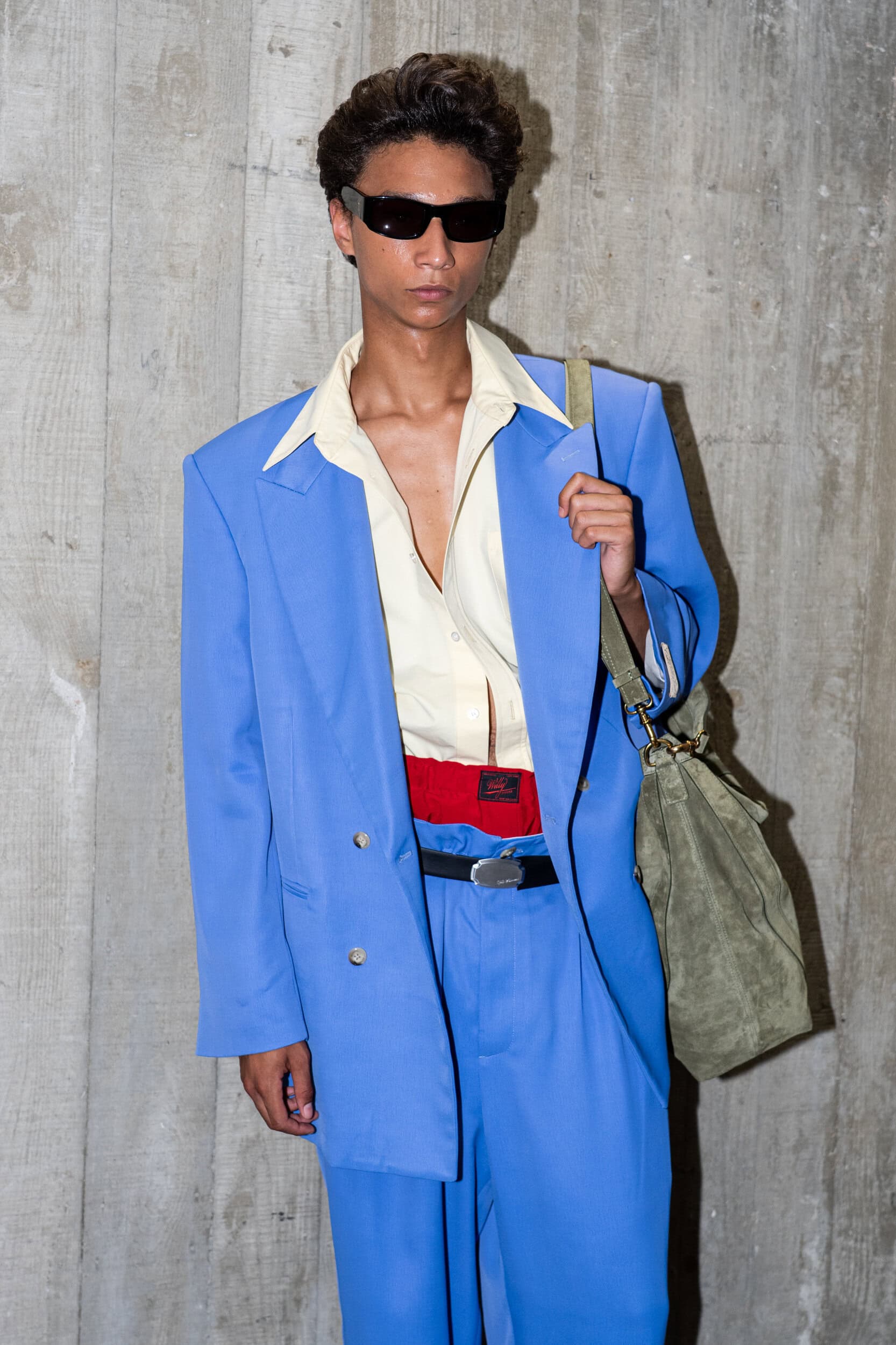 Willy Chavarria Spring 2027 Men's Fashion Show Backstage