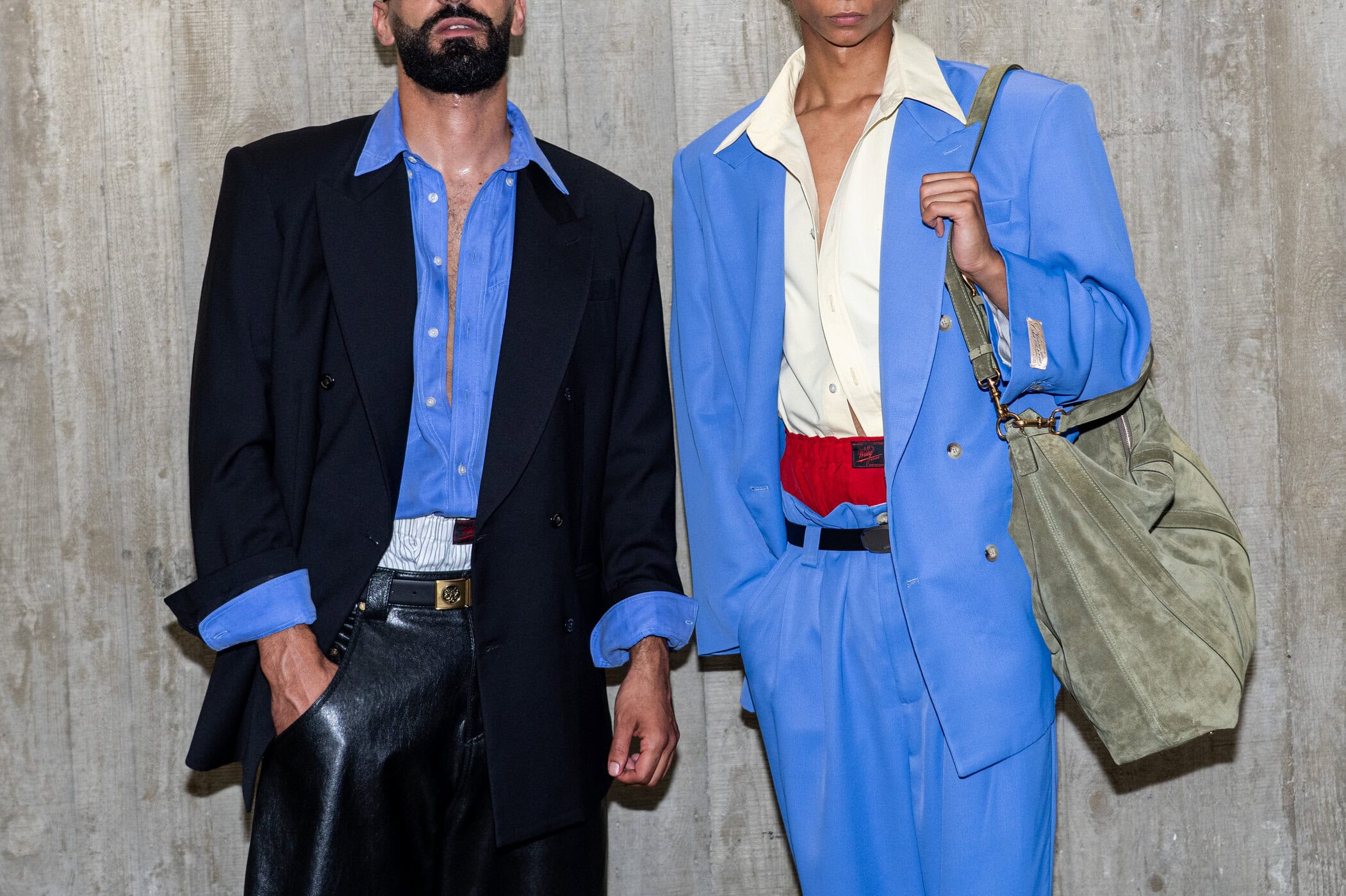 Willy Chavarria Spring 2027 Men's Fashion Show Backstage