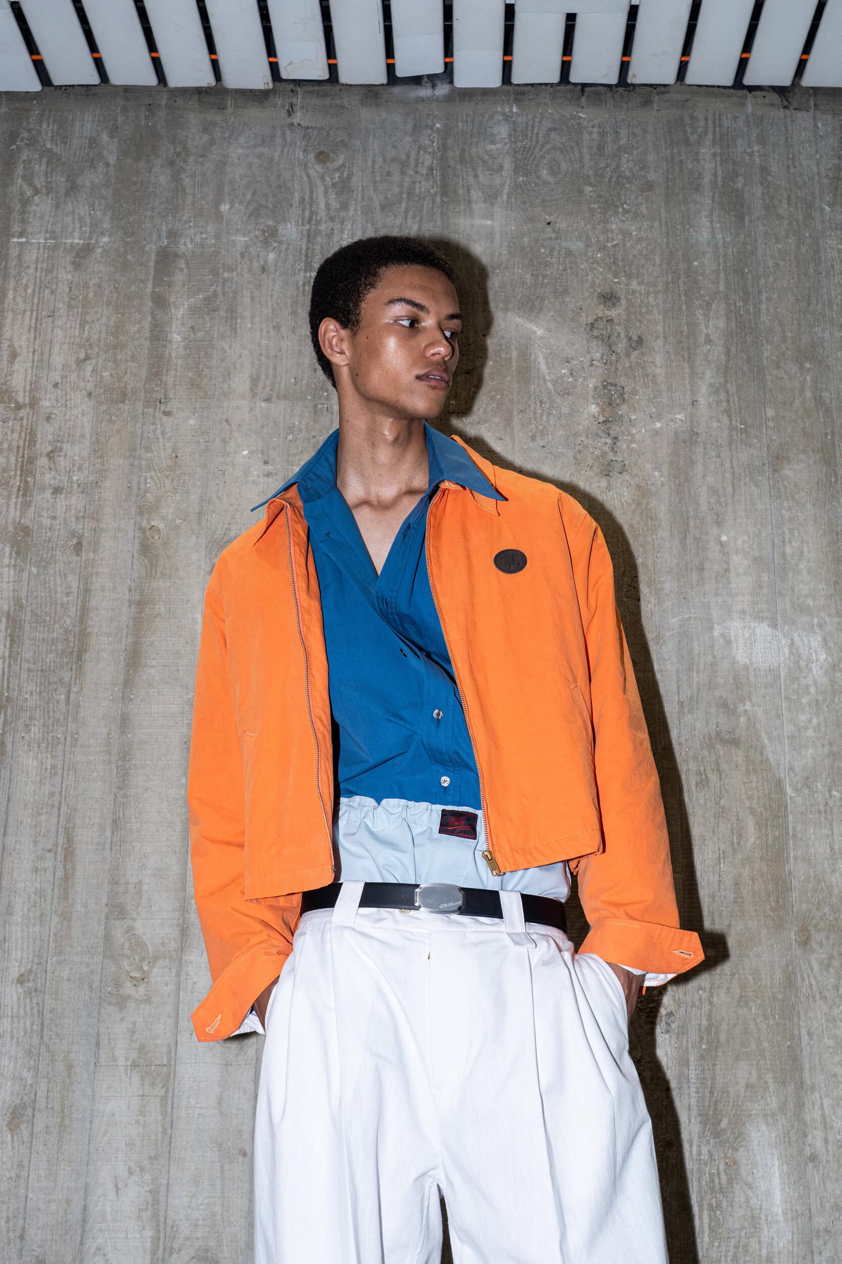 Willy Chavarria Spring 2027 Men's Fashion Show Backstage