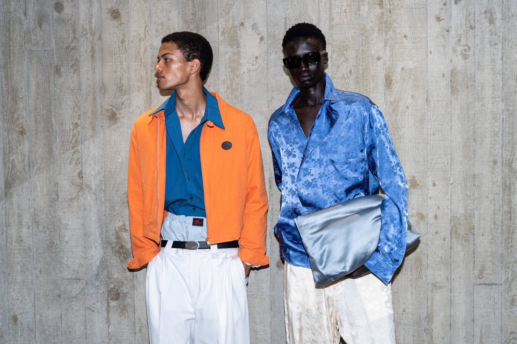 Willy Chavarria Spring 2027 Men's Fashion Show Backstage