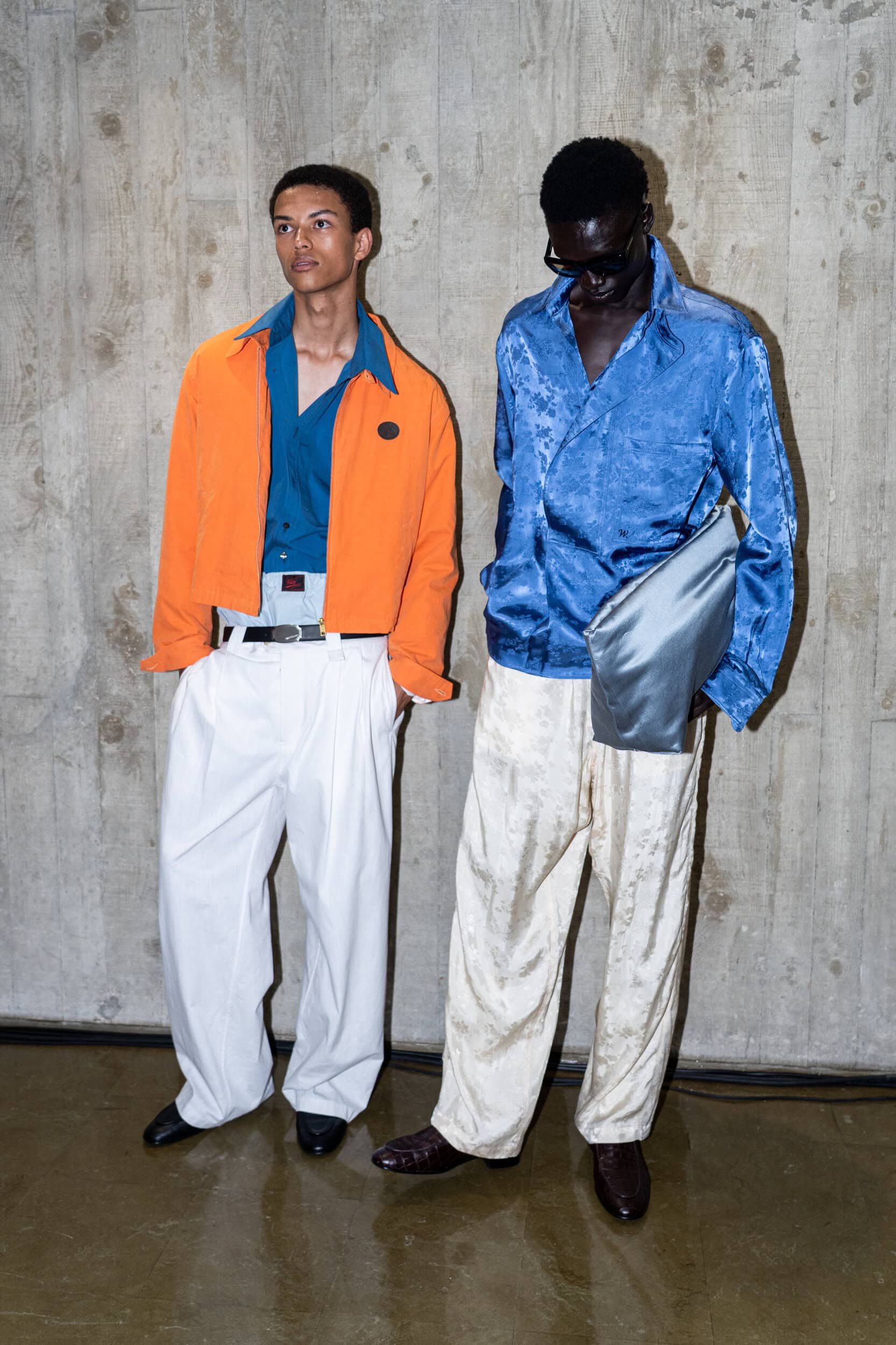 Willy Chavarria Spring 2027 Men's Fashion Show Backstage
