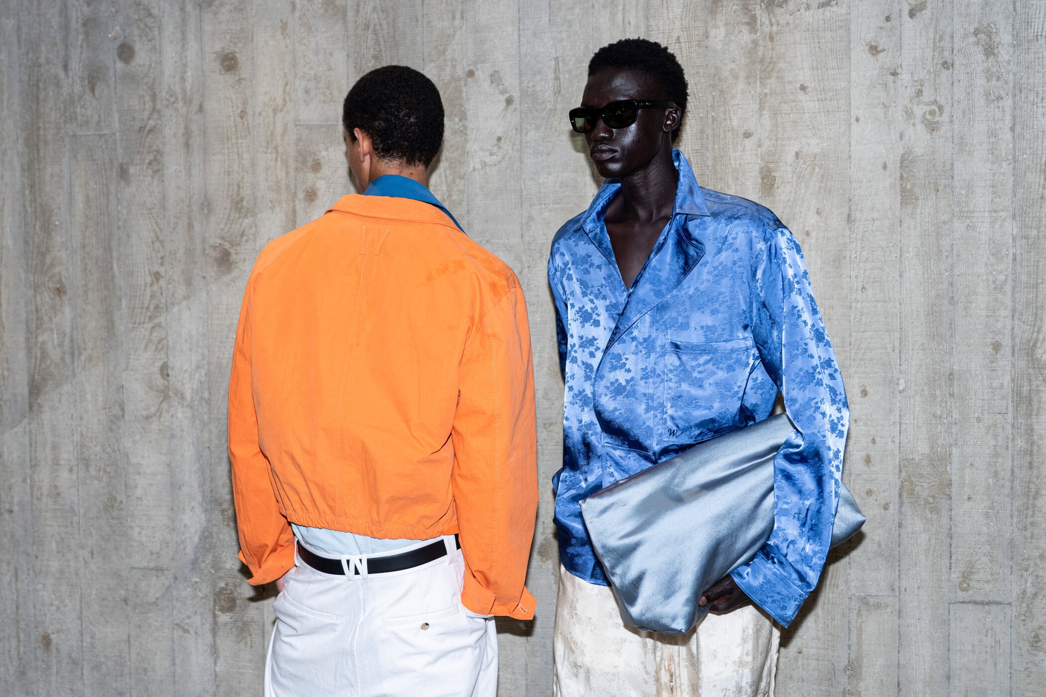 Willy Chavarria Spring 2027 Men's Fashion Show Backstage