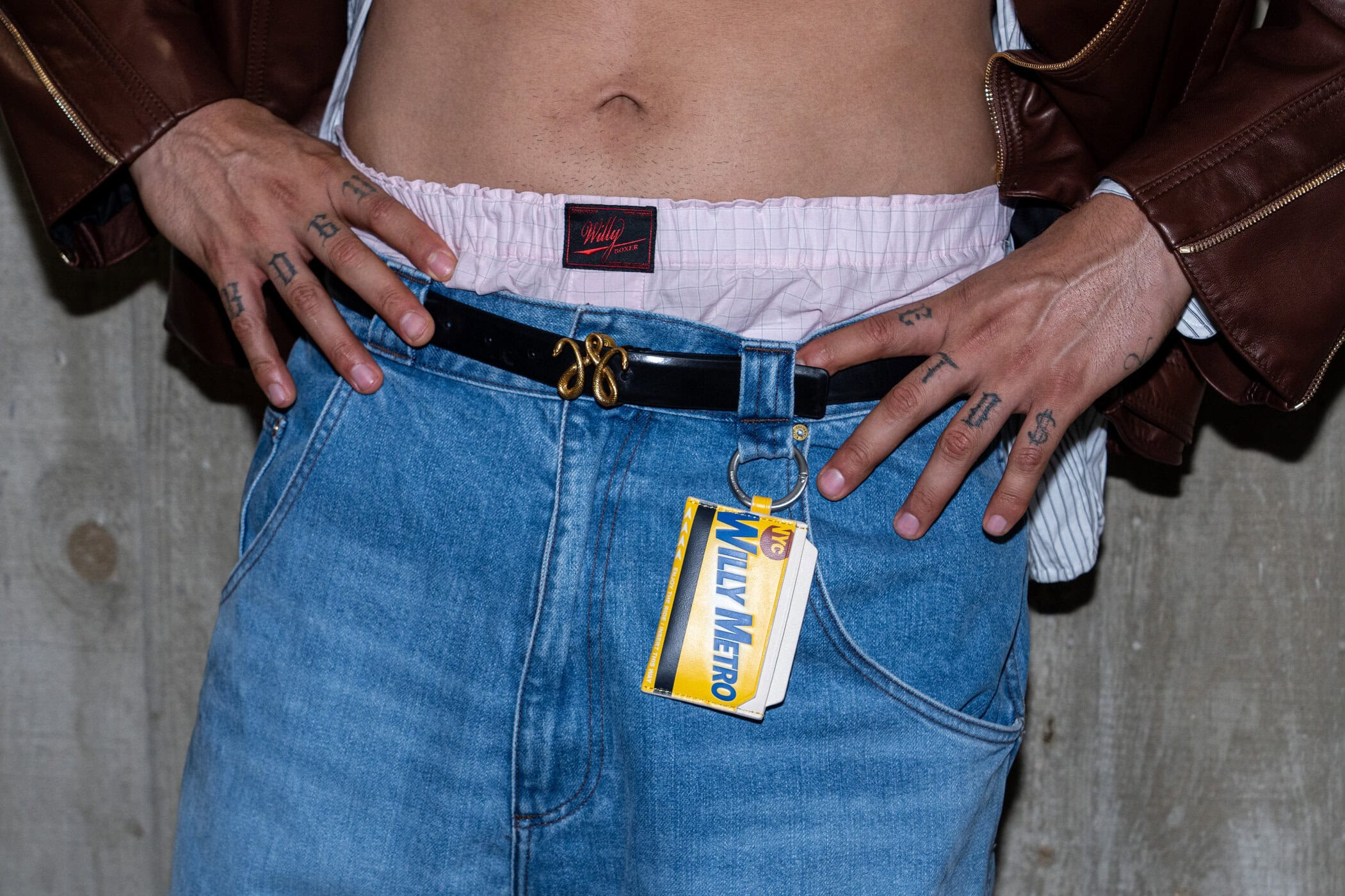 Willy Chavarria Spring 2027 Men's Fashion Show Backstage