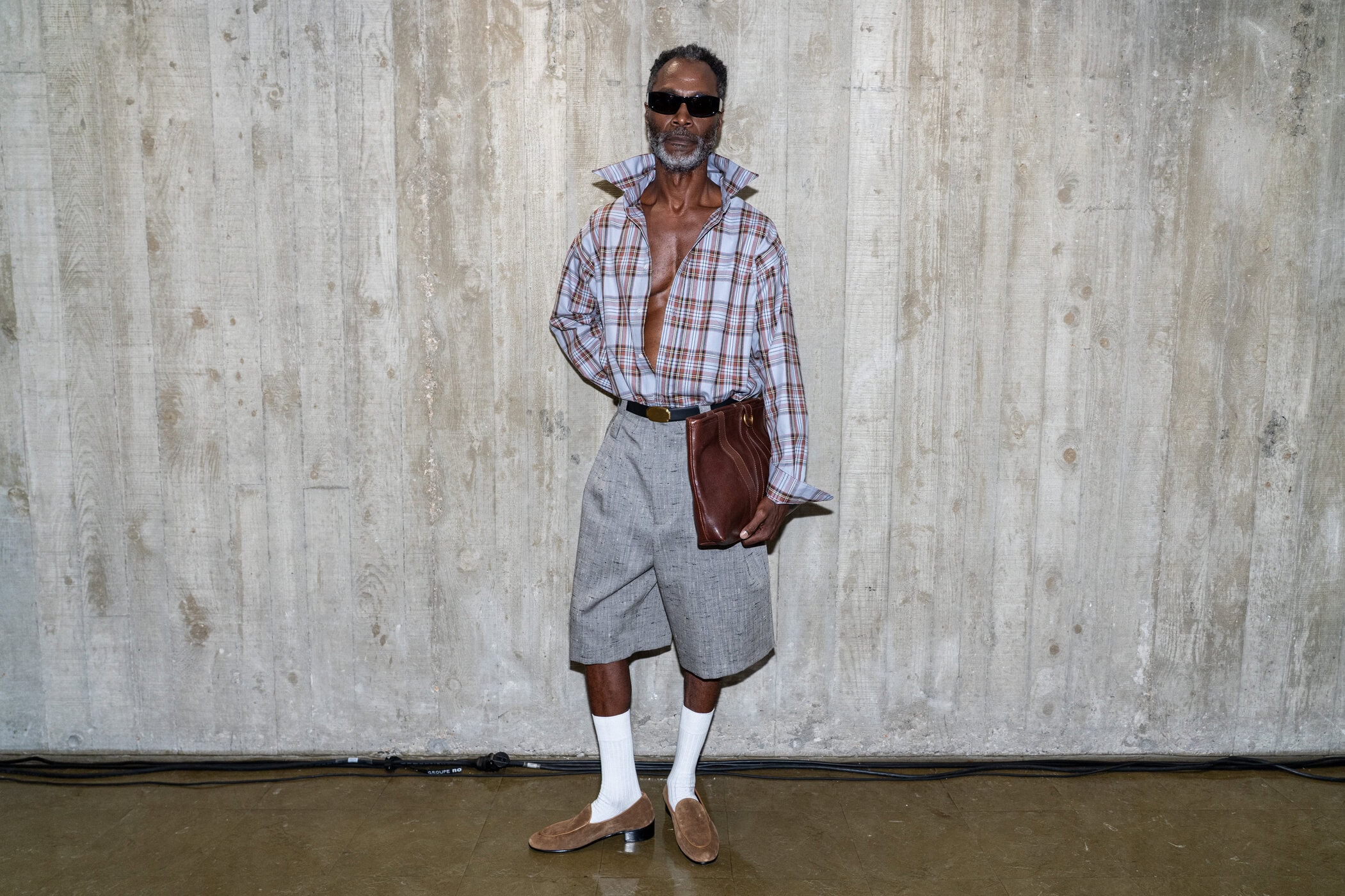 Willy Chavarria Spring 2027 Men's Fashion Show Backstage