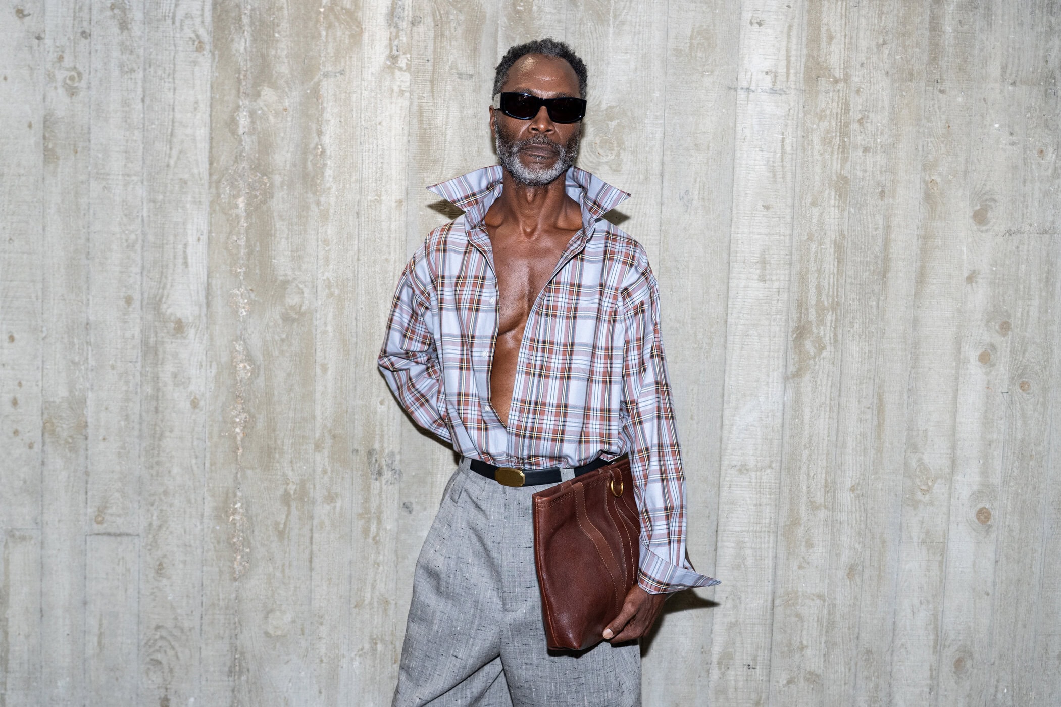 Willy Chavarria Spring 2027 Men's Fashion Show Backstage