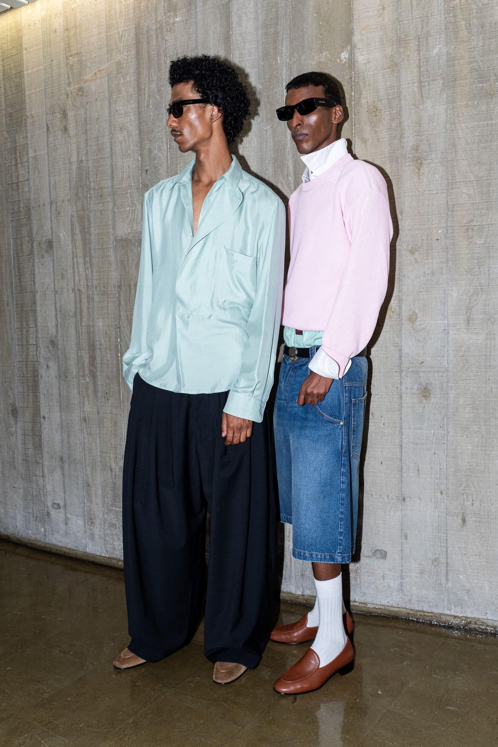 Willy Chavarria Spring 2027 Men's Fashion Show Backstage