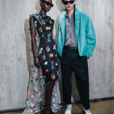 Willy Chavarria Spring 2027 Men's Fashion Show Backstage