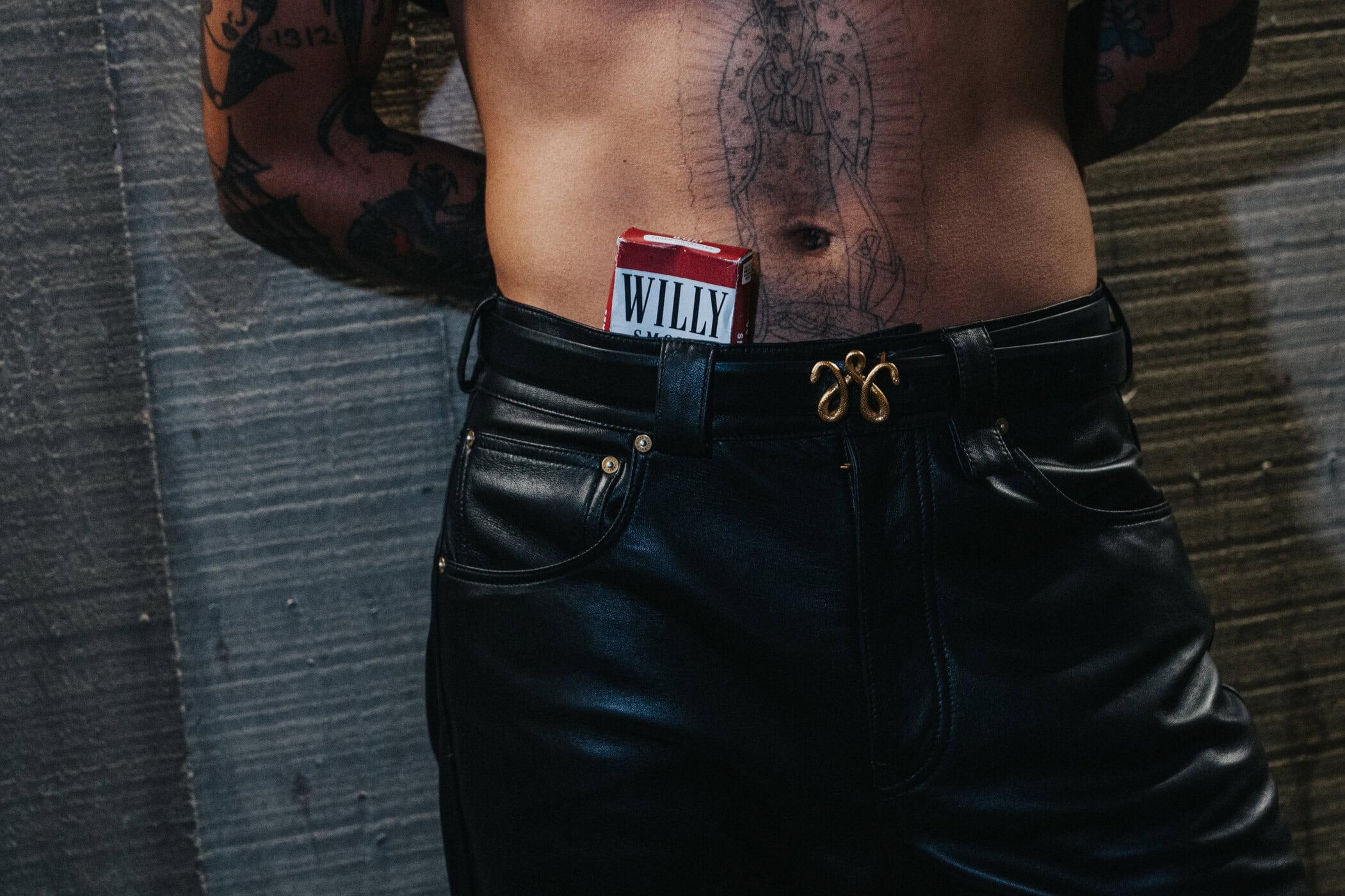 Willy Chavarria Spring 2027 Men's Fashion Show Backstage