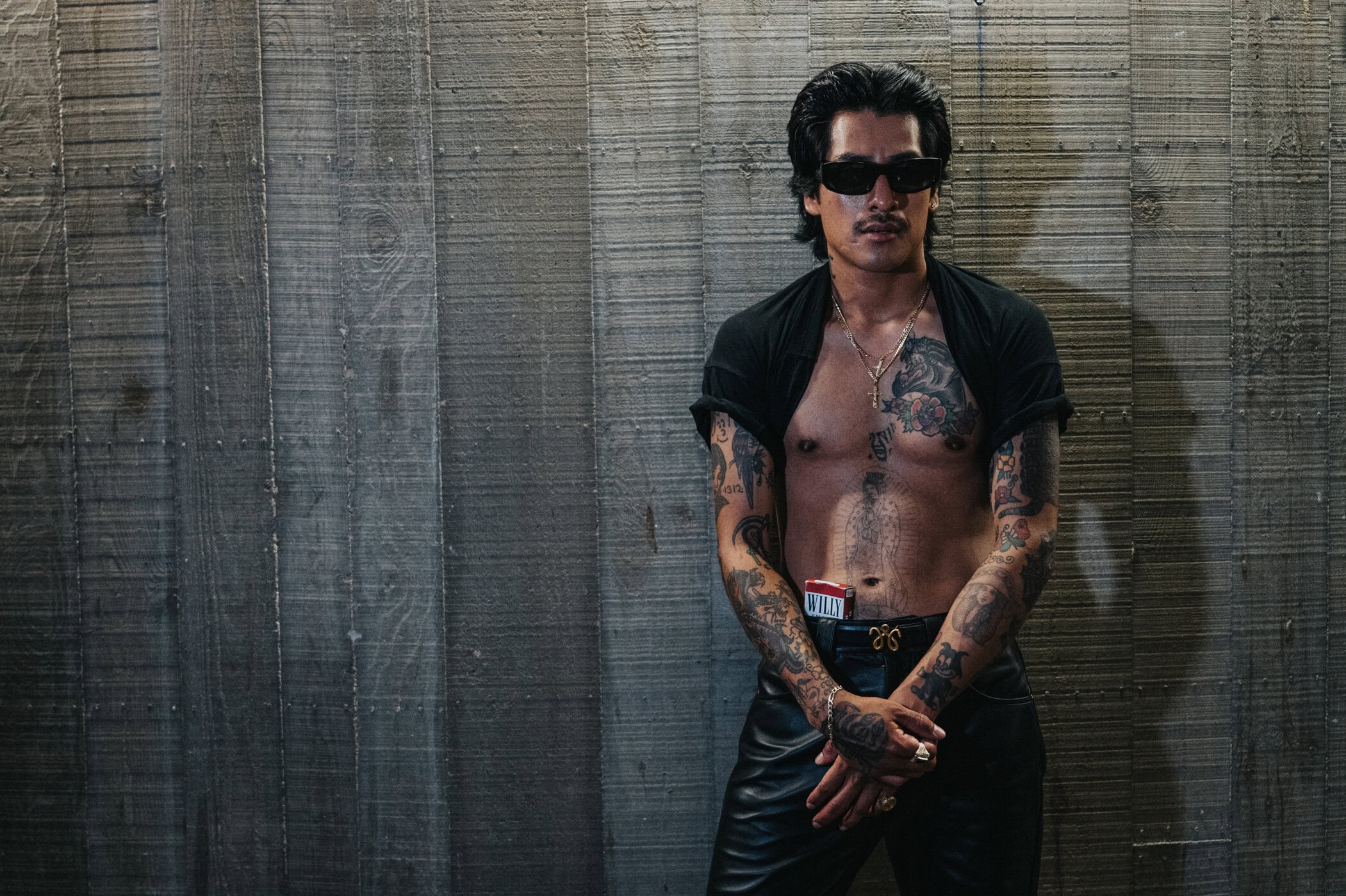 Willy Chavarria Spring 2027 Men's Fashion Show Backstage