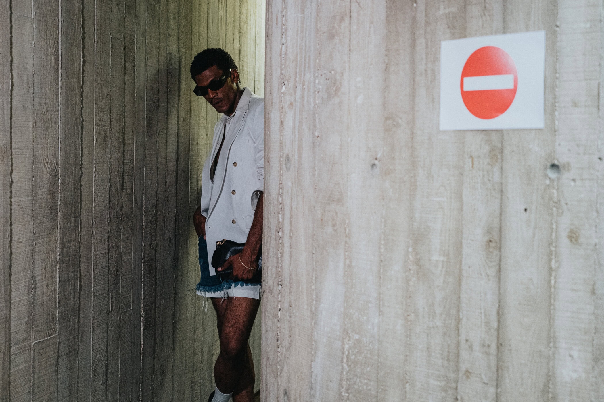 Willy Chavarria Spring 2027 Men's Fashion Show Backstage