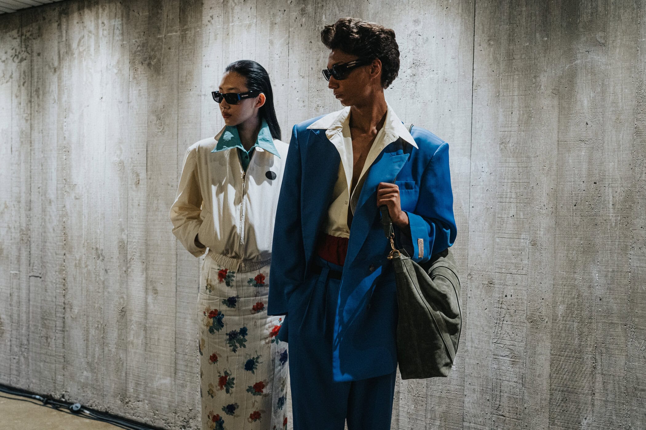 Willy Chavarria Spring 2027 Men's Fashion Show Backstage