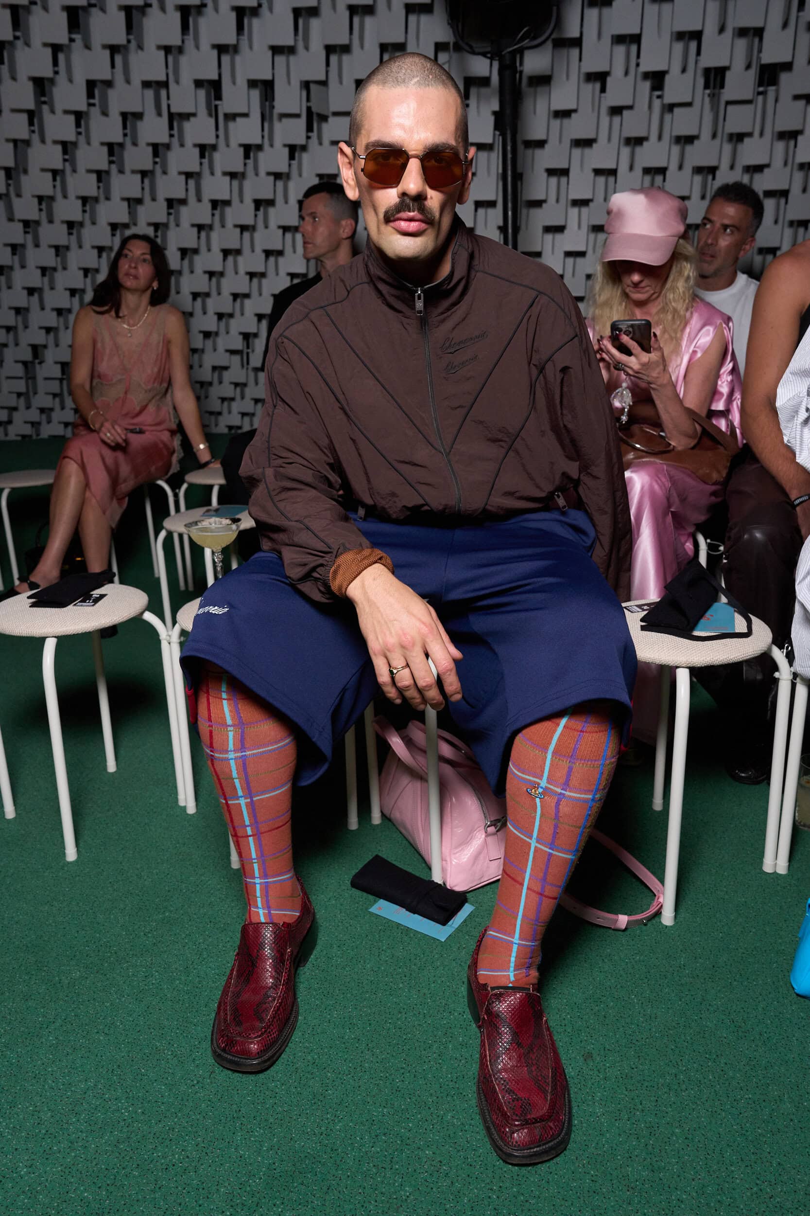 Willy Chavarria Spring 2027 Men's Fashion Show Front Row
