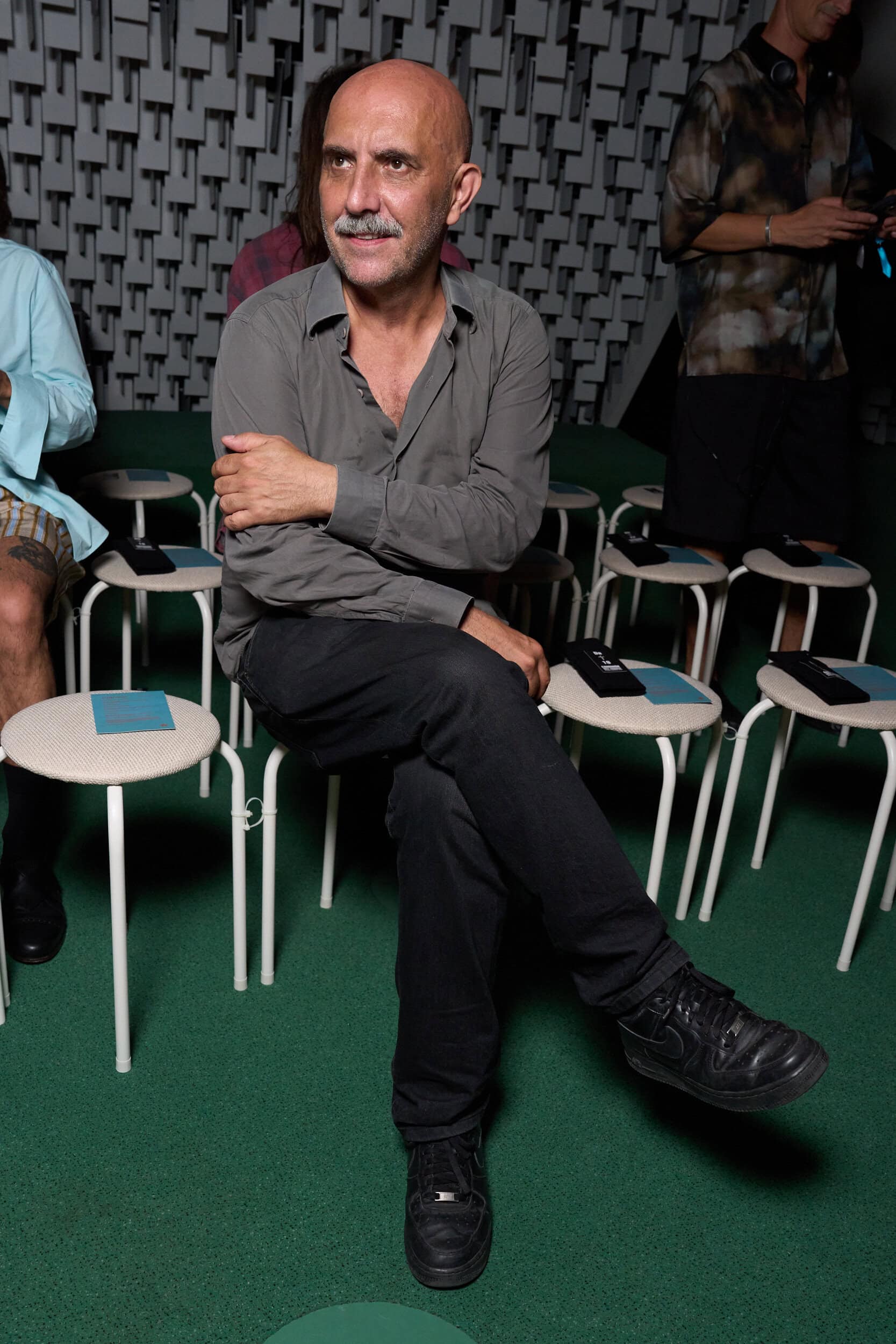Willy Chavarria Spring 2027 Men's Fashion Show Front Row