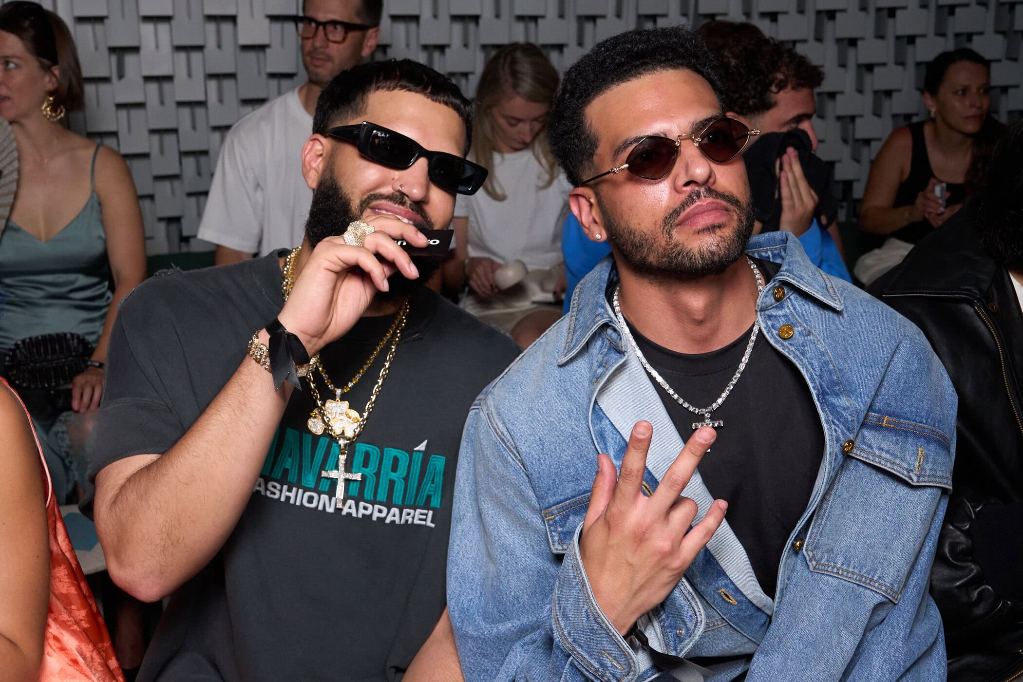 Willy Chavarria Spring 2027 Men's Fashion Show Front Row