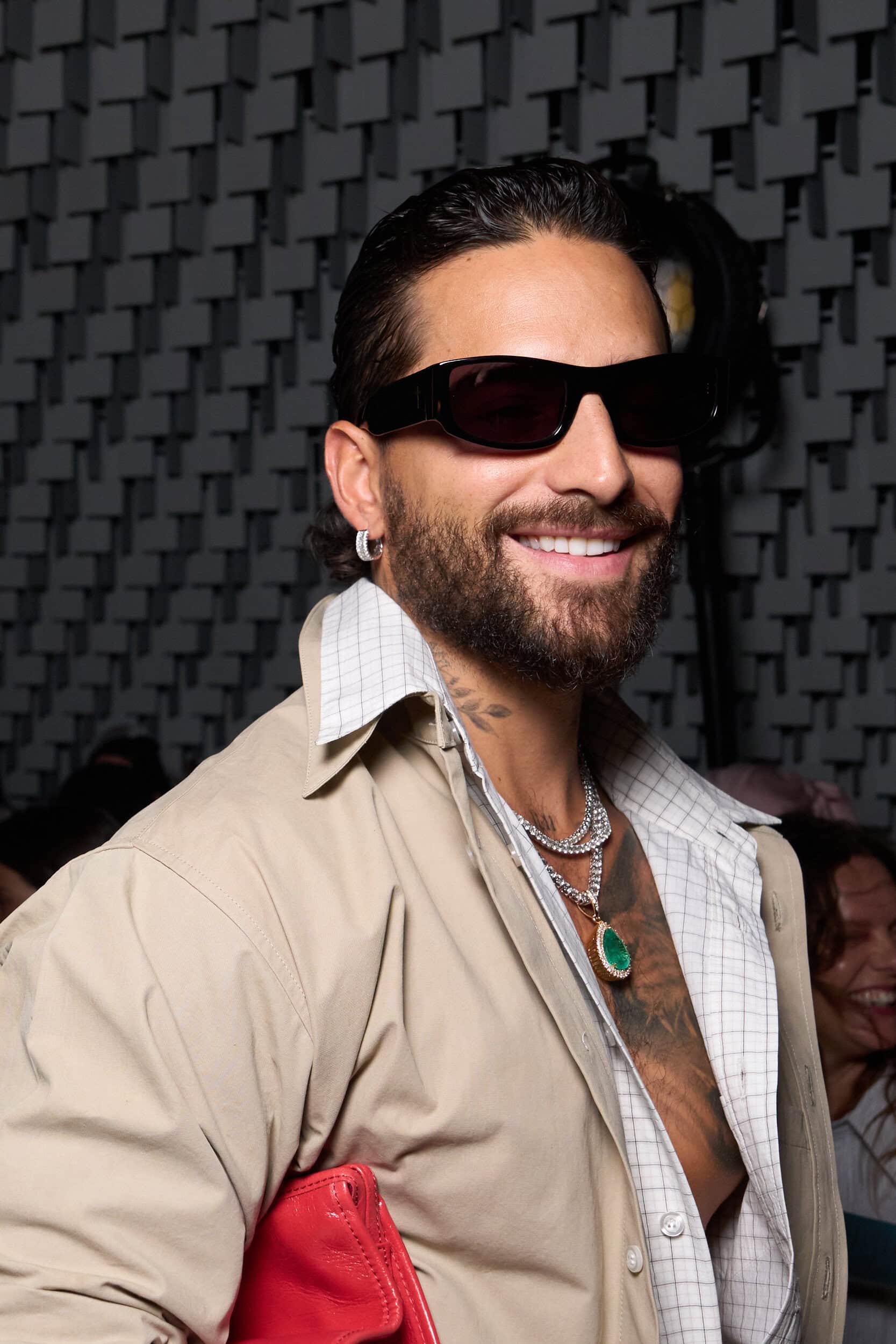 Willy Chavarria Spring 2027 Men's Fashion Show Front Row