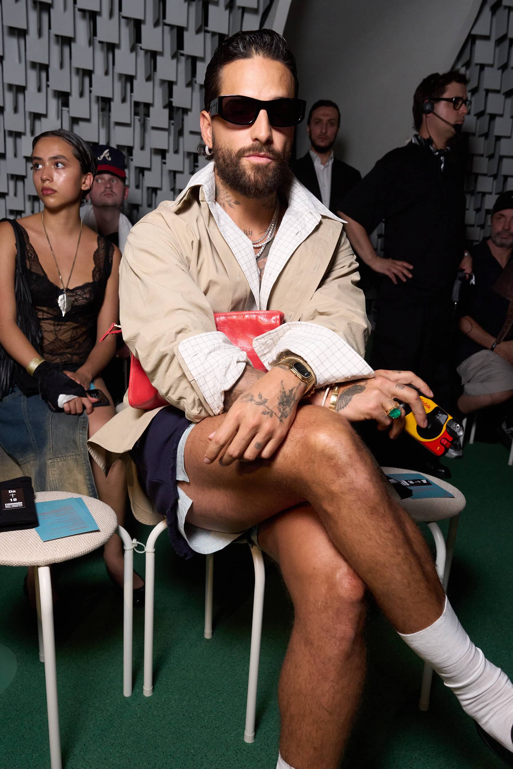 Willy Chavarria Spring 2027 Men's Fashion Show Front Row