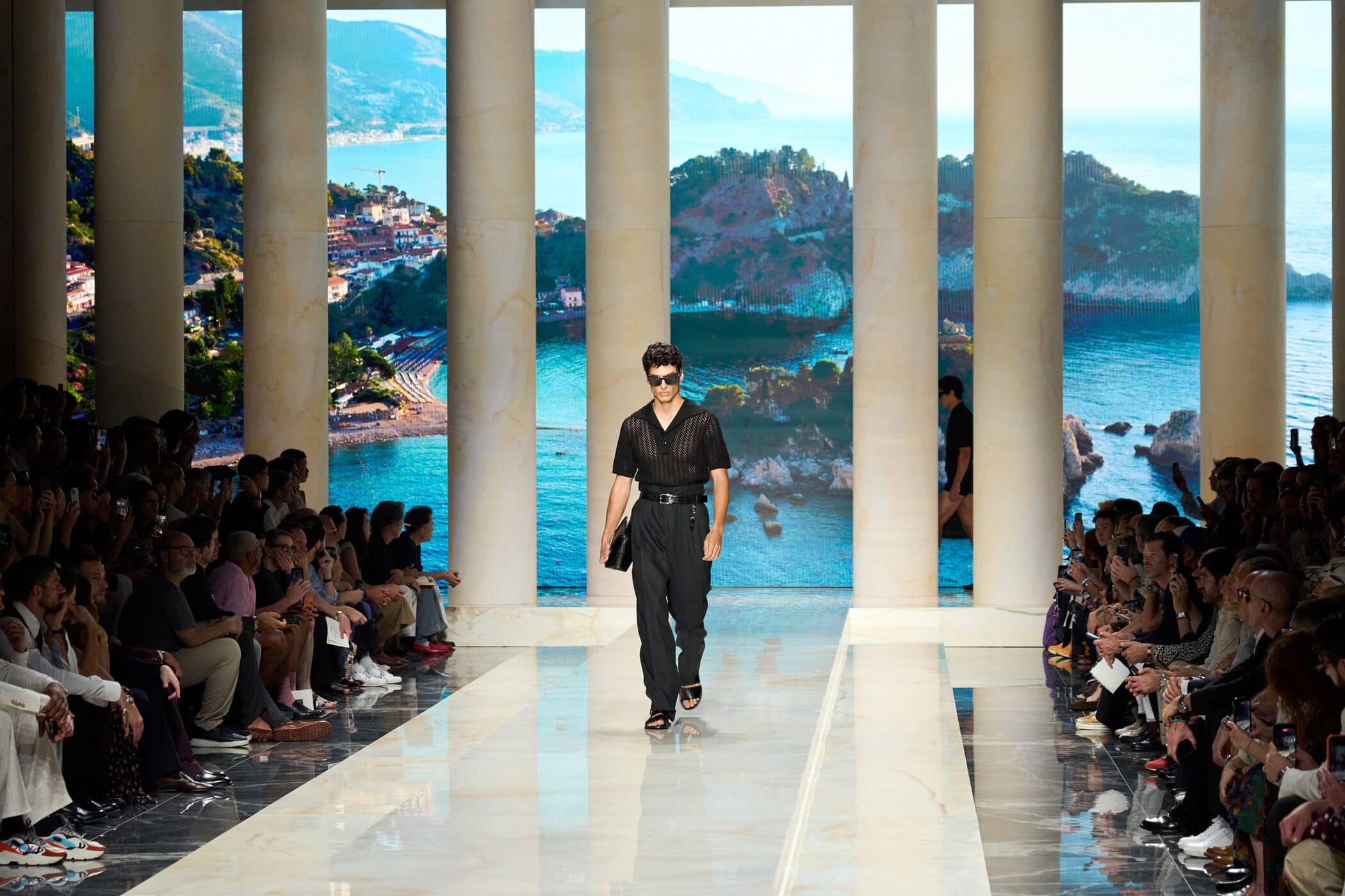 Dolce & Gabbana Spring 2027 Men's Fashion Show Atmosphere