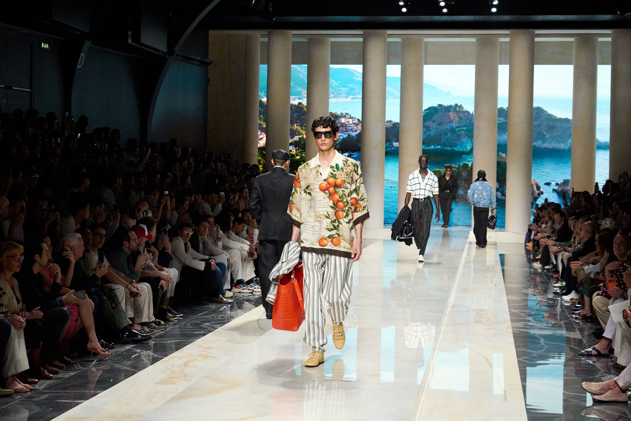 Dolce & Gabbana Spring 2027 Men's Fashion Show Atmosphere