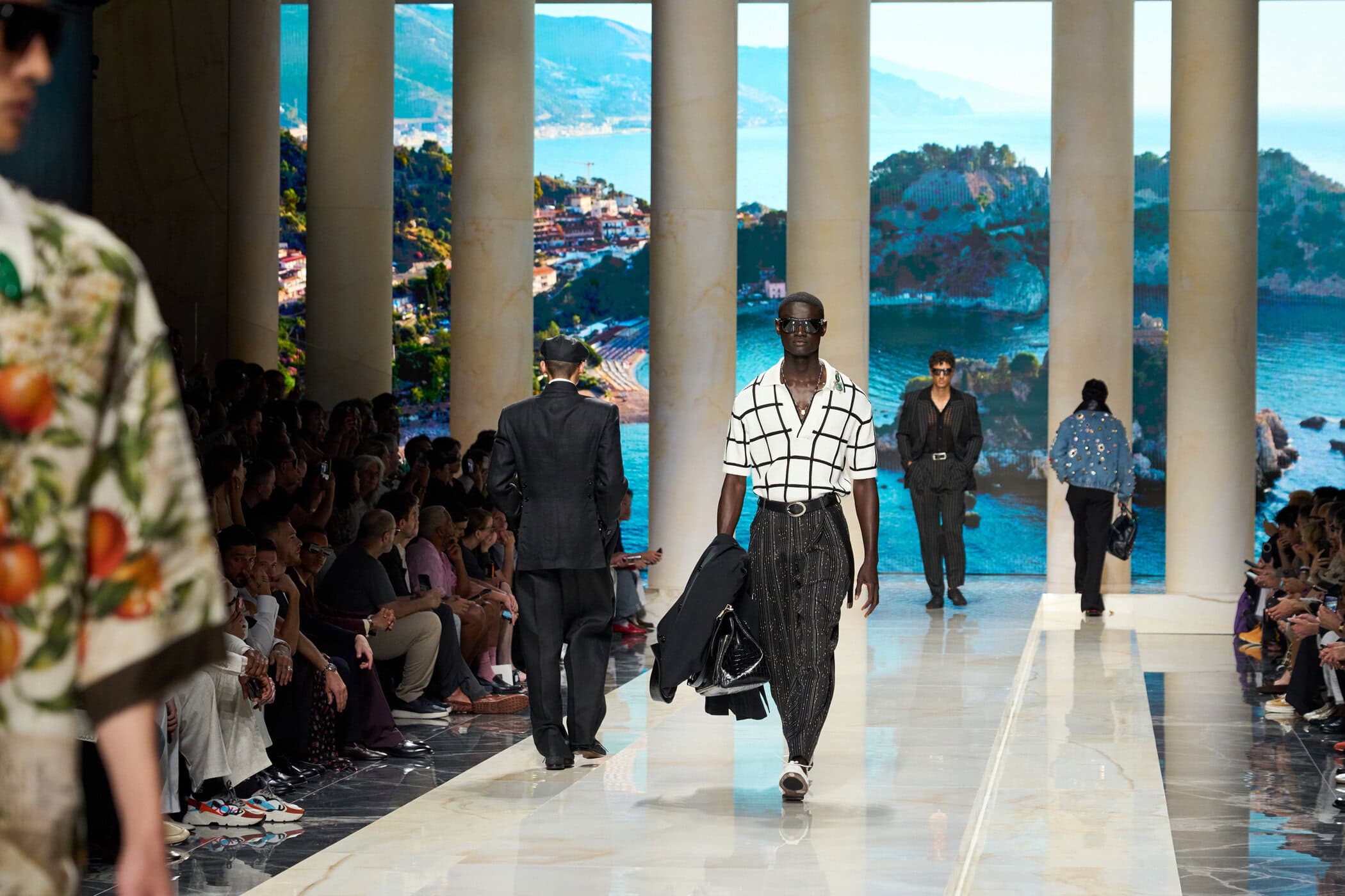 Dolce & Gabbana Spring 2027 Men's Fashion Show Atmosphere