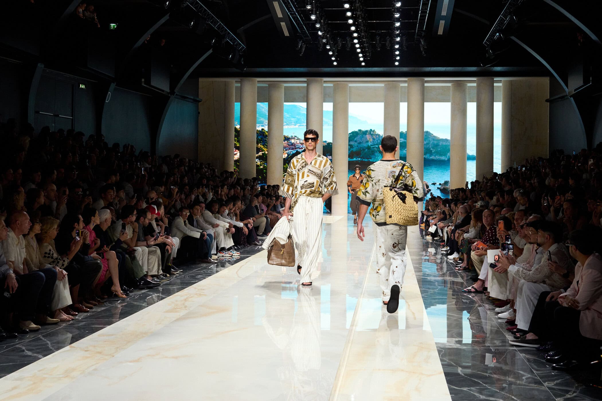 Dolce & Gabbana Spring 2027 Men's Fashion Show Atmosphere