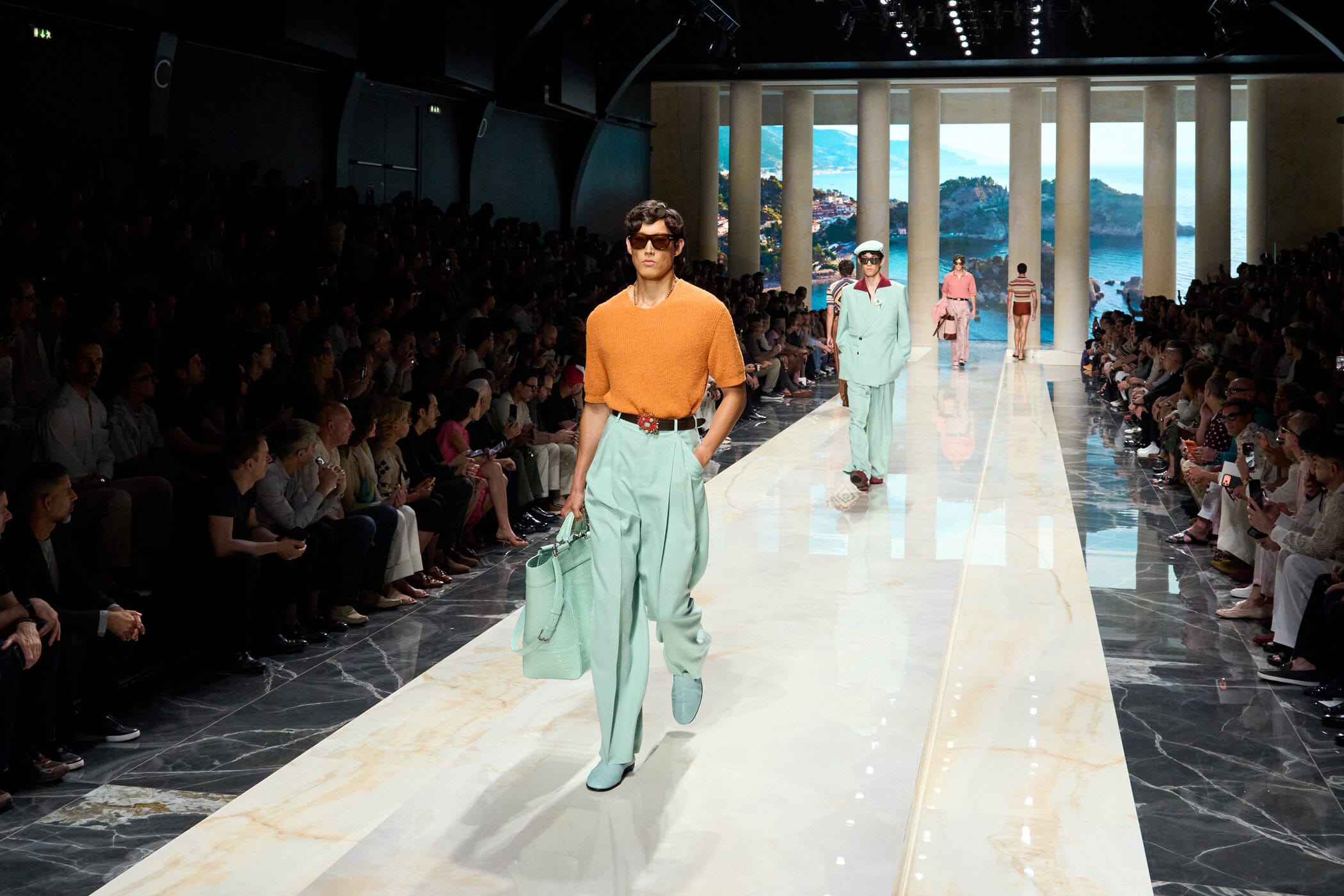 Dolce & Gabbana Spring 2027 Men's Fashion Show Atmosphere