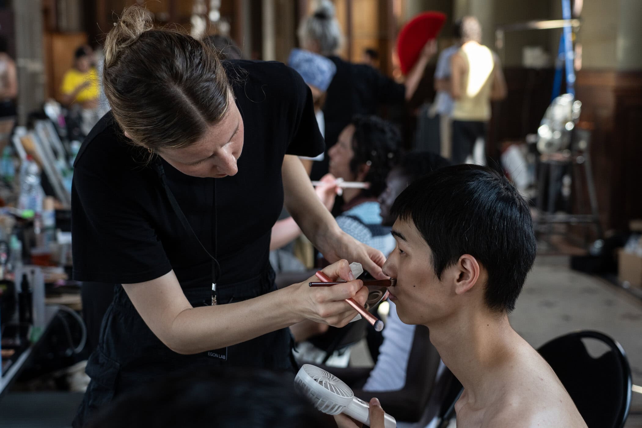Egonlab Spring 2027 Men's Fashion Show Backstage