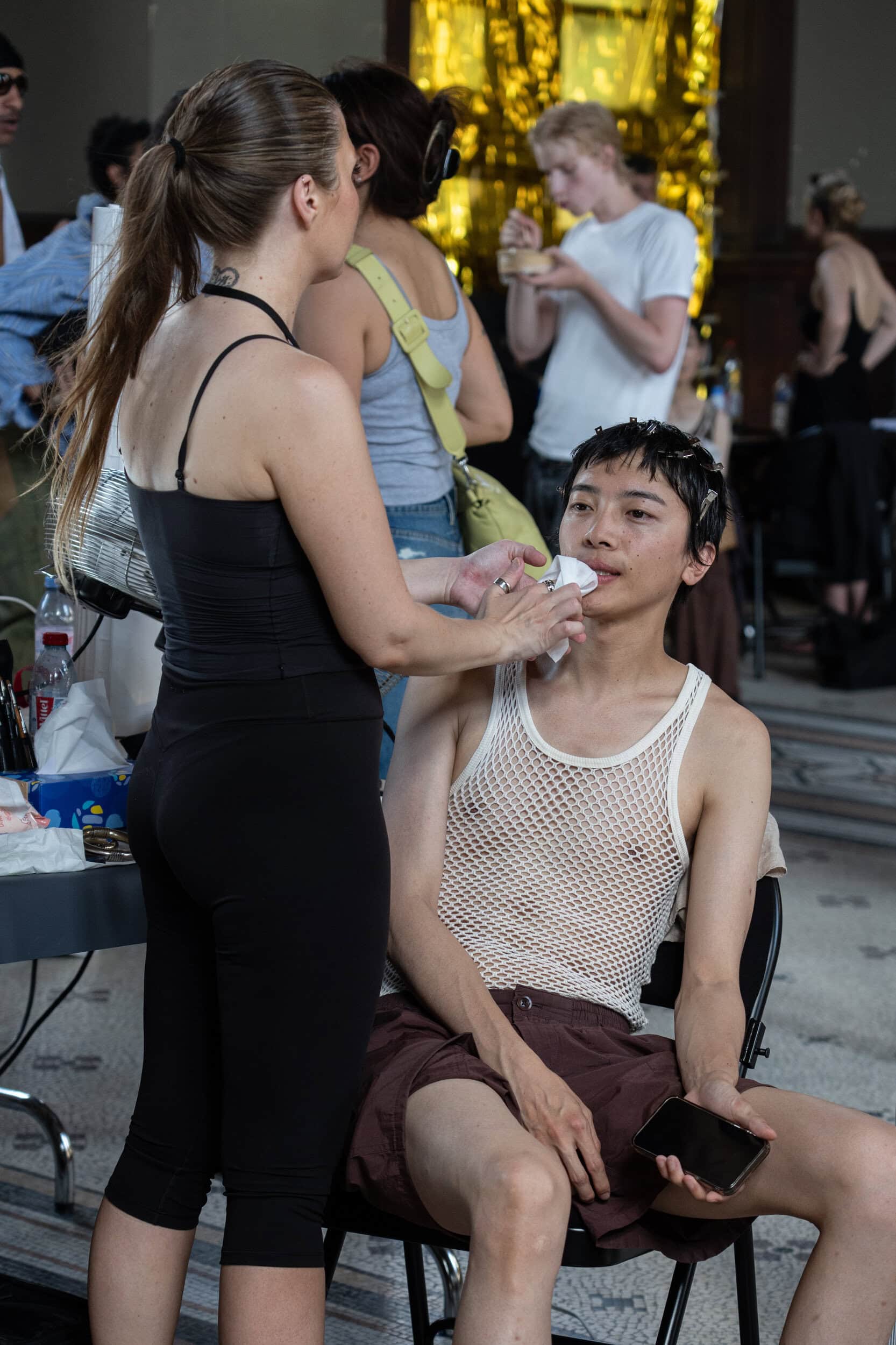 Egonlab Spring 2027 Men's Fashion Show Backstage