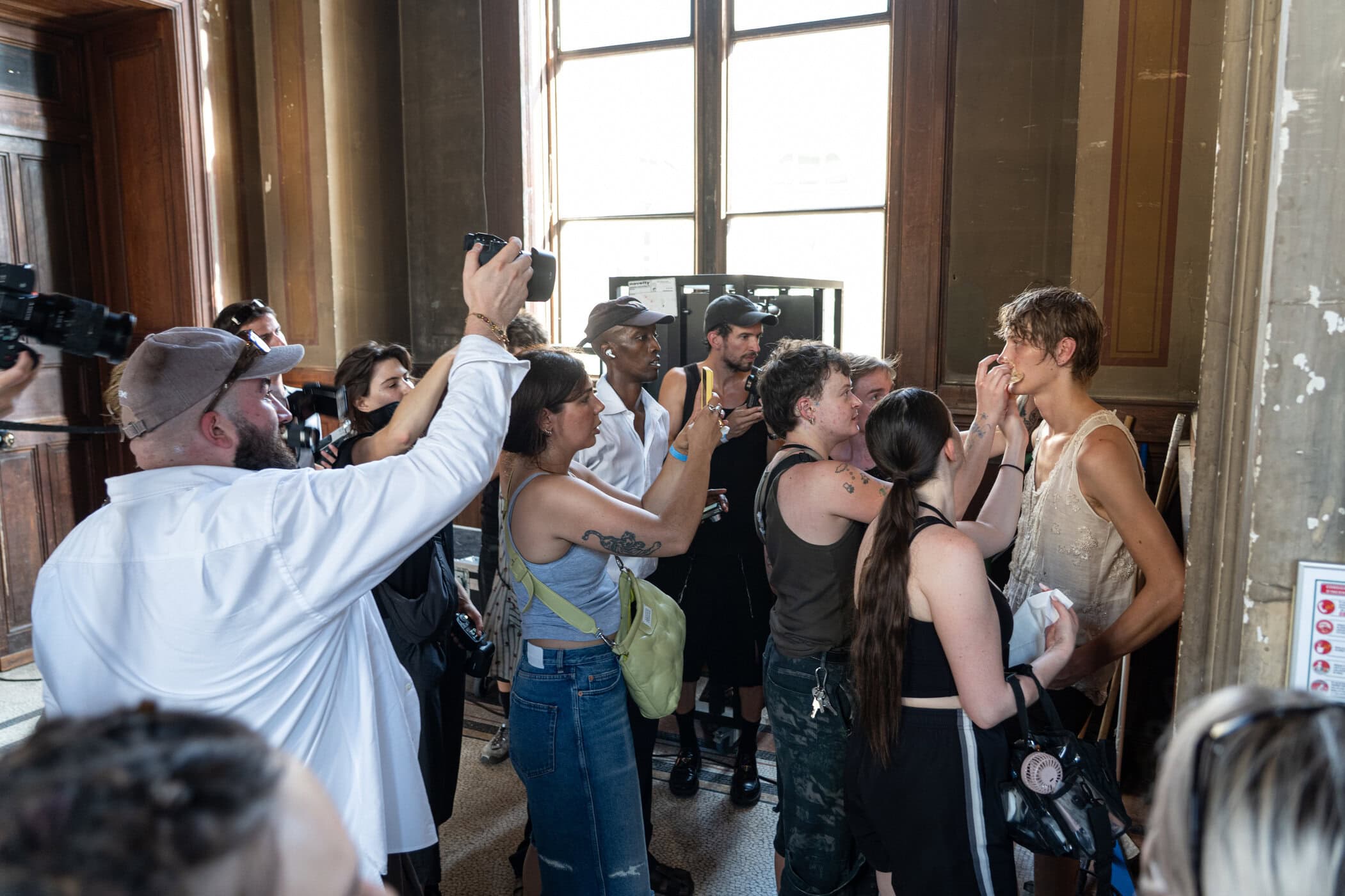 Egonlab Spring 2027 Men's Fashion Show Backstage