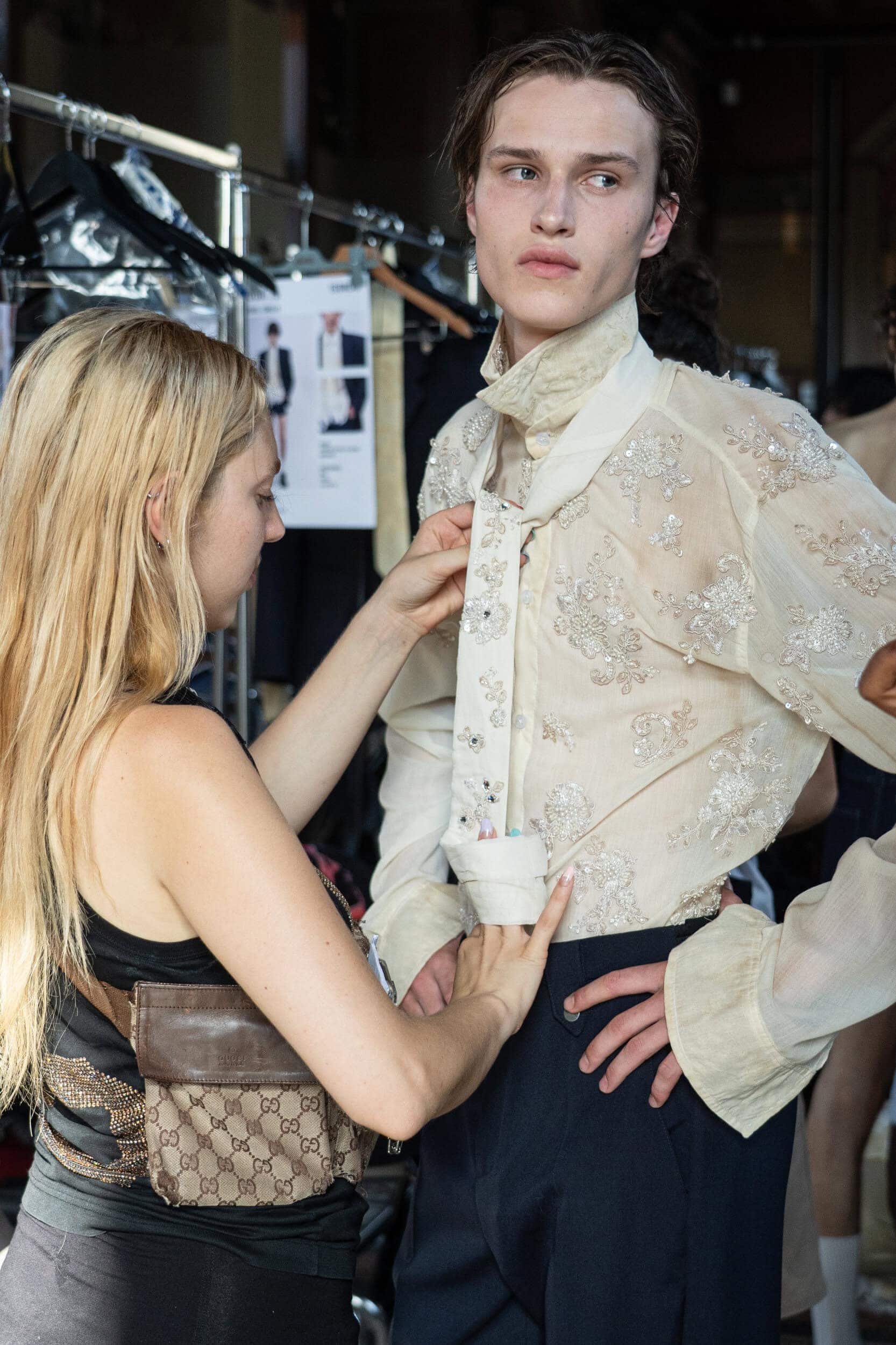 Egonlab Spring 2027 Men's Fashion Show Backstage