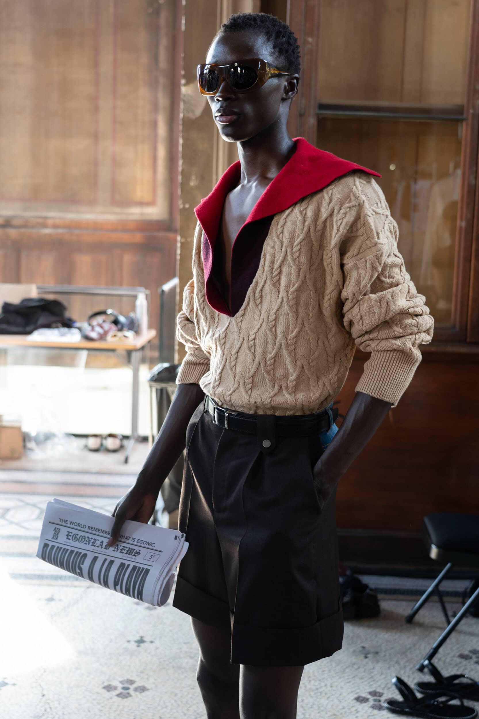 Egonlab Spring 2027 Men's Fashion Show Backstage
