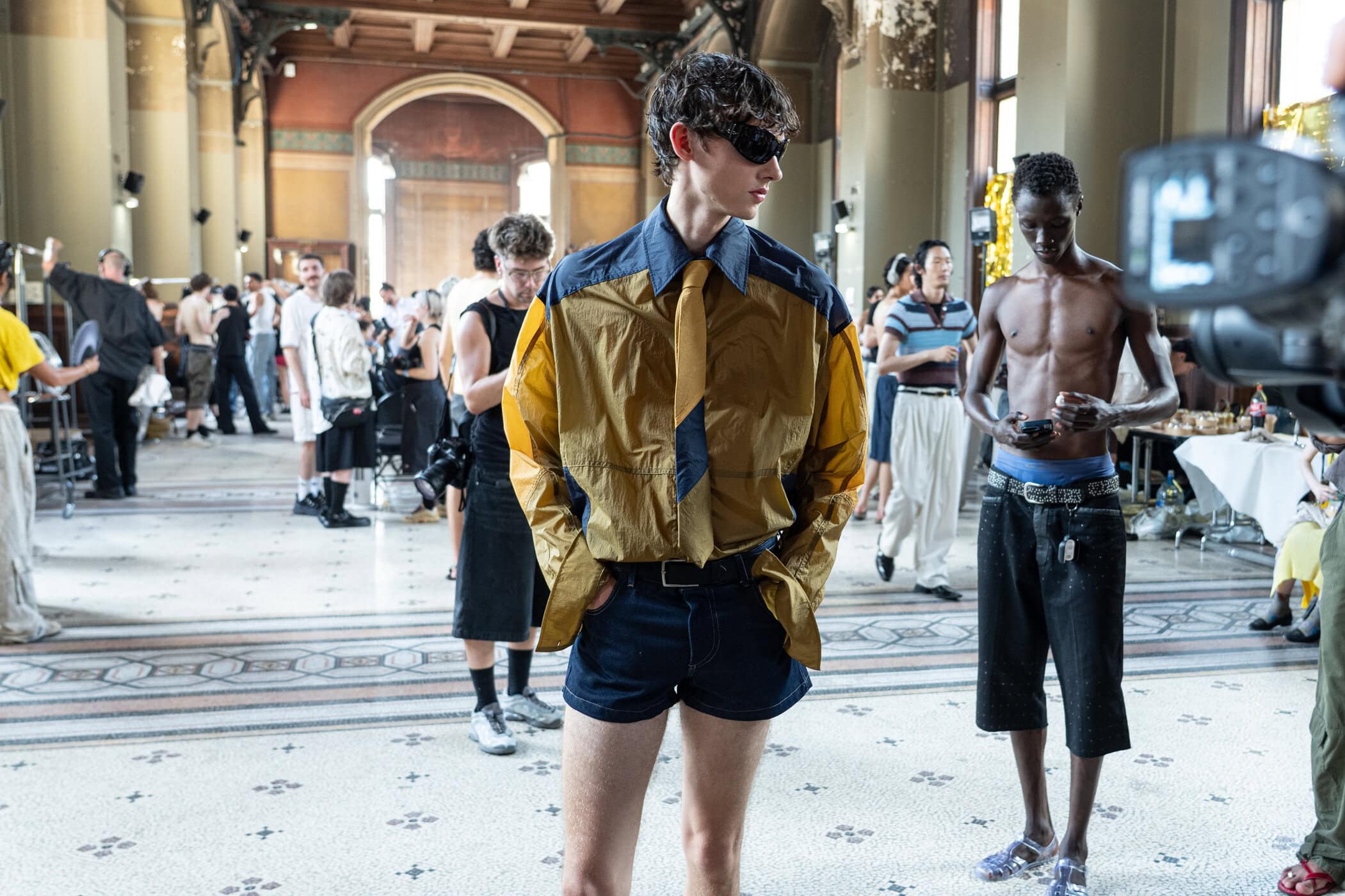 Egonlab Spring 2027 Men's Fashion Show Backstage