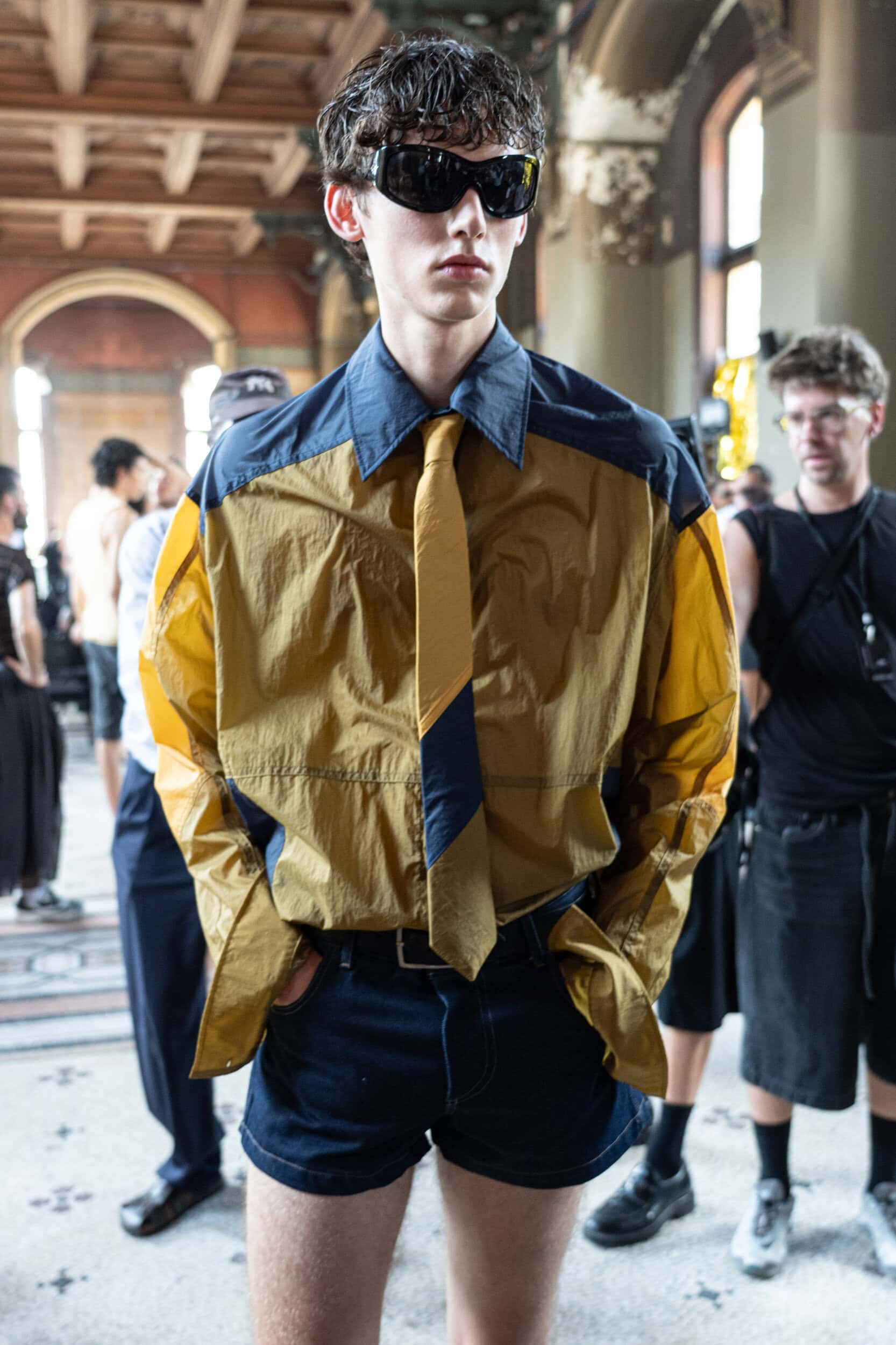 Egonlab Spring 2027 Men's Fashion Show Backstage