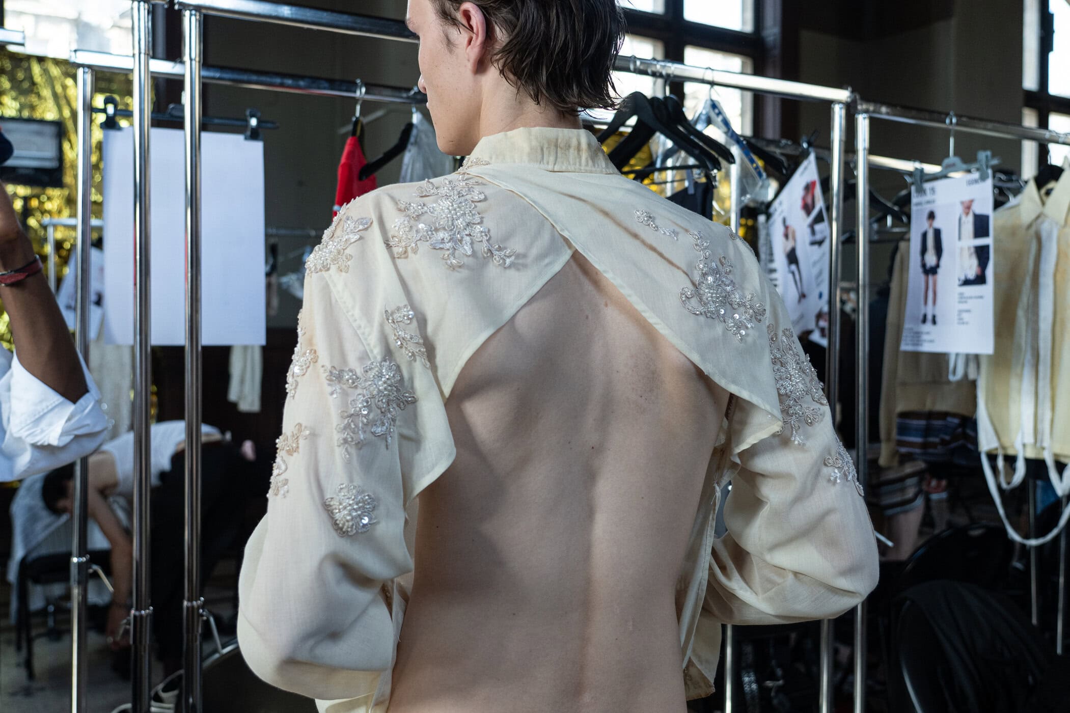 Egonlab Spring 2027 Men's Fashion Show Backstage