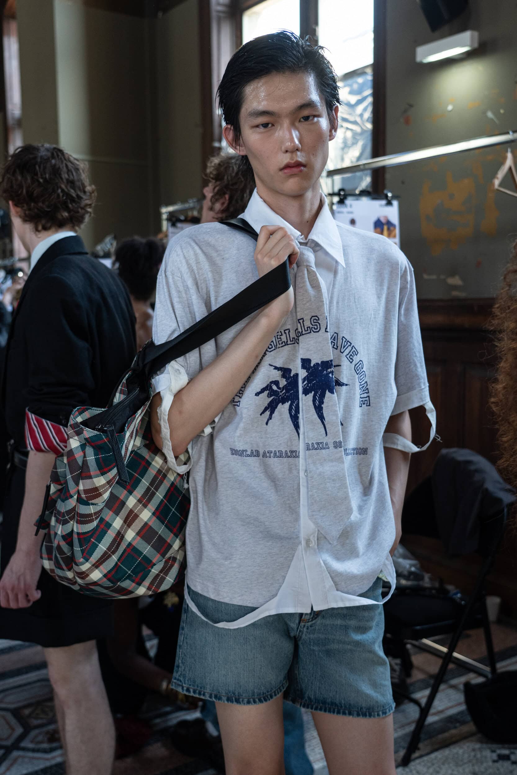 Egonlab Spring 2027 Men's Fashion Show Backstage