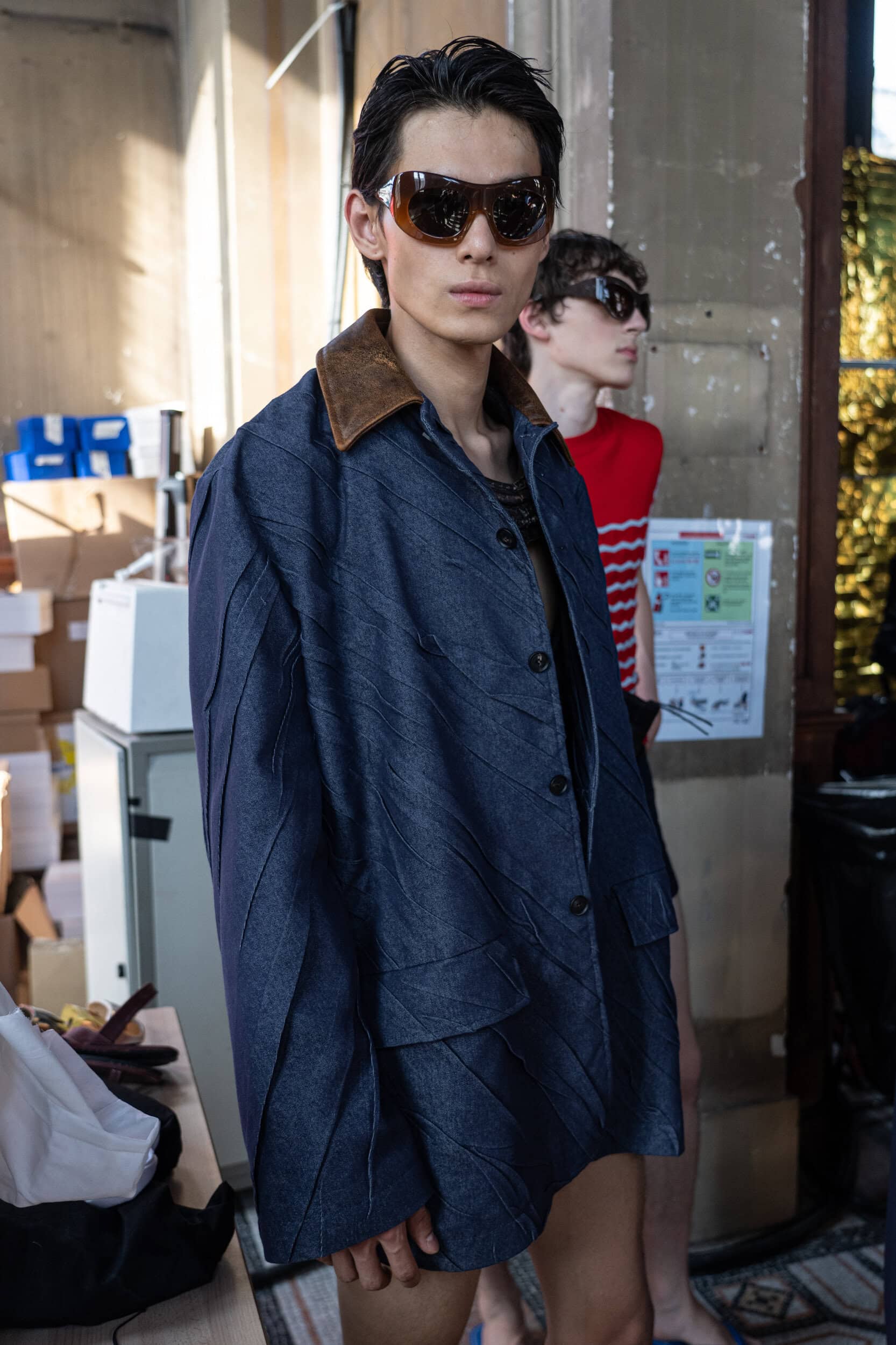 Egonlab Spring 2027 Men's Fashion Show Backstage