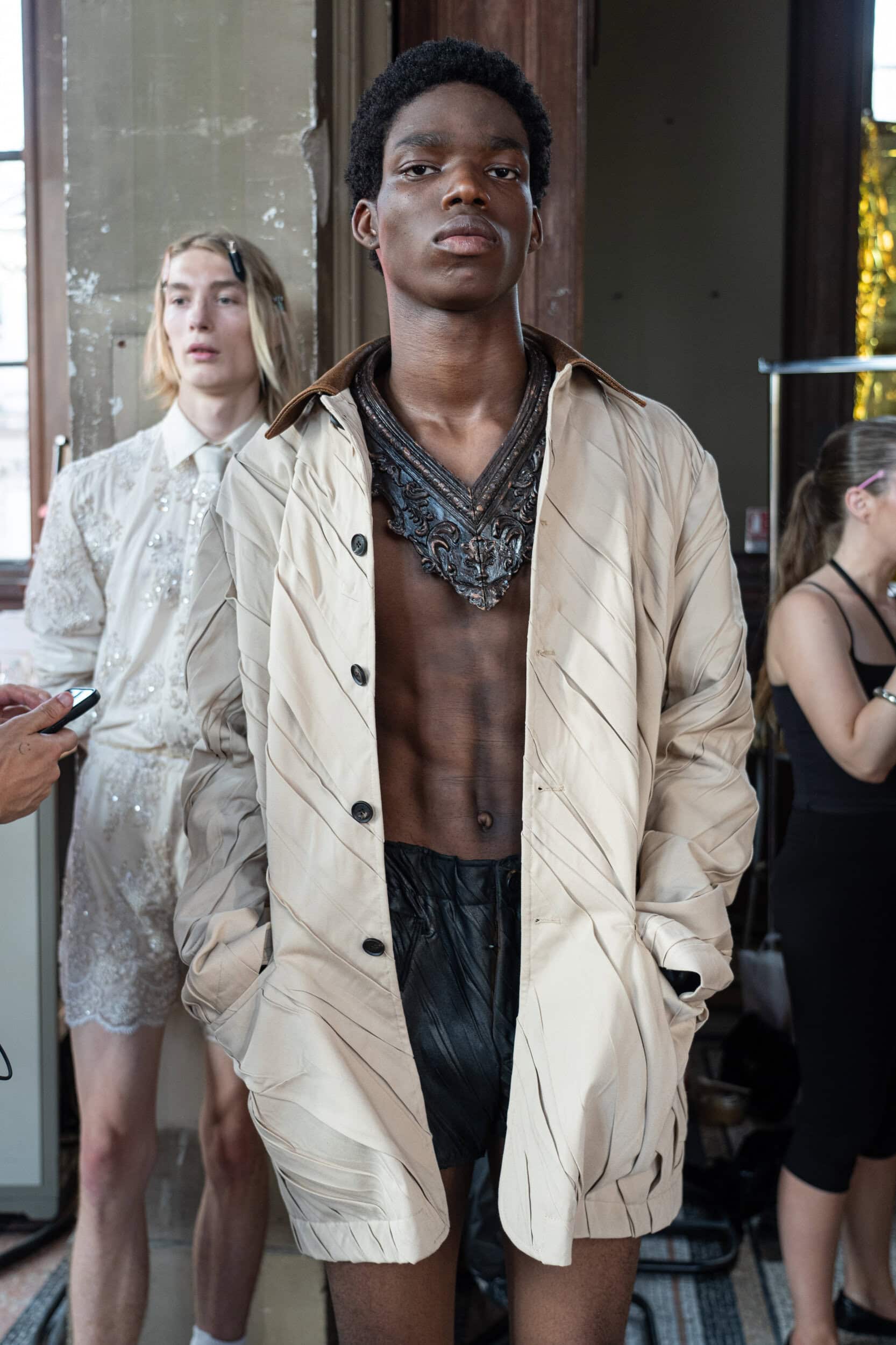 Egonlab Spring 2027 Men's Fashion Show Backstage