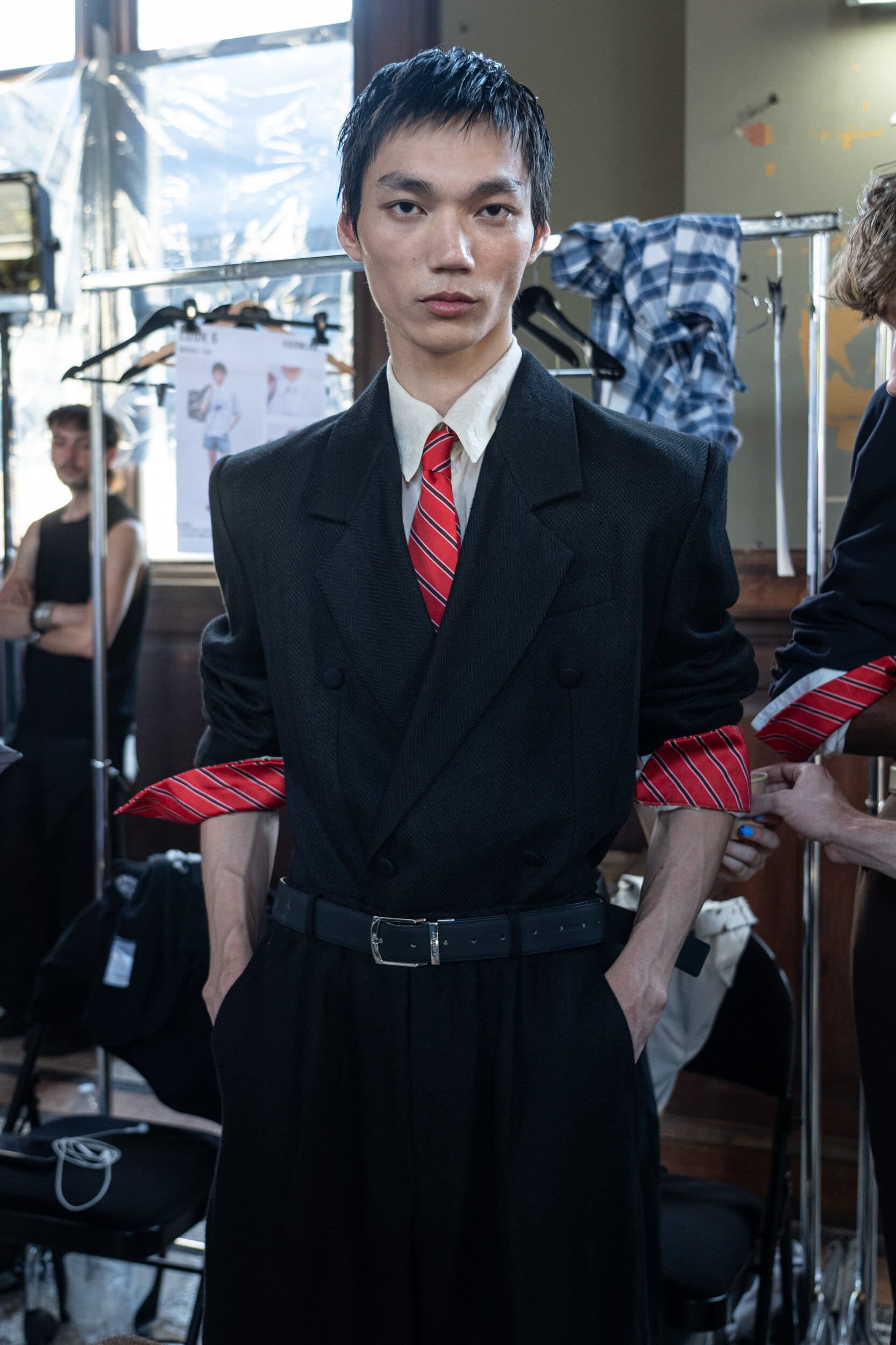 Egonlab Spring 2027 Men's Fashion Show Backstage