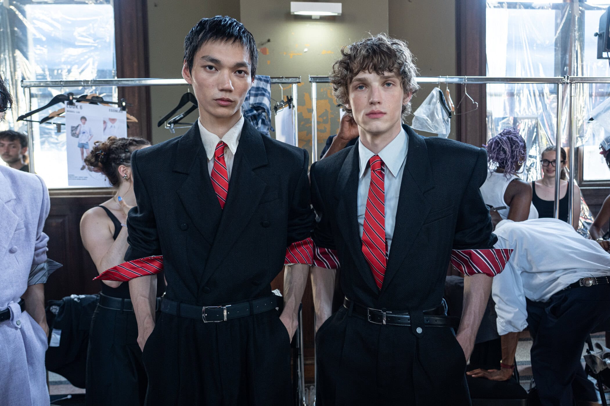 Egonlab Spring 2027 Men's Fashion Show Backstage