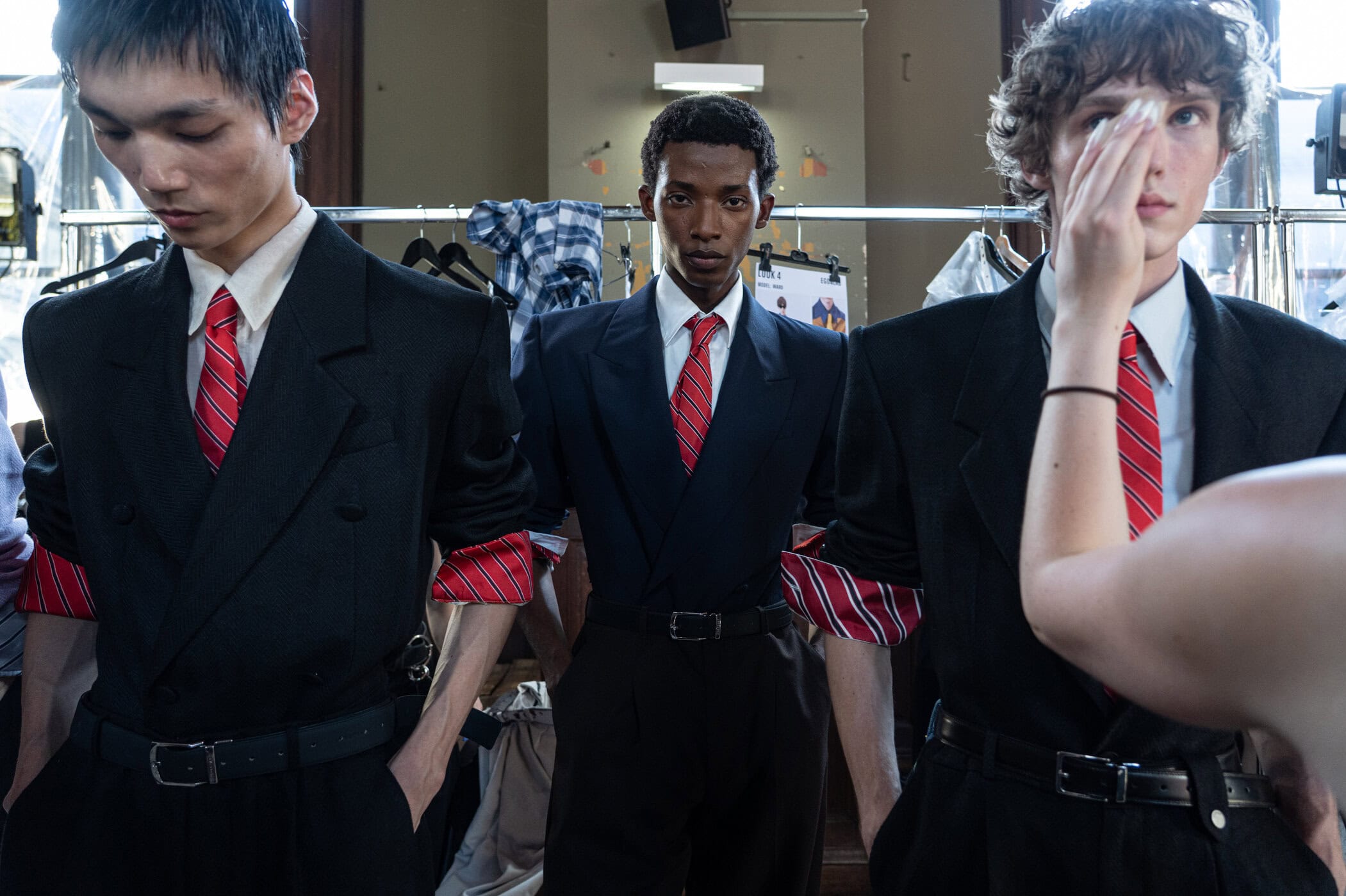 Egonlab Spring 2027 Men's Fashion Show Backstage